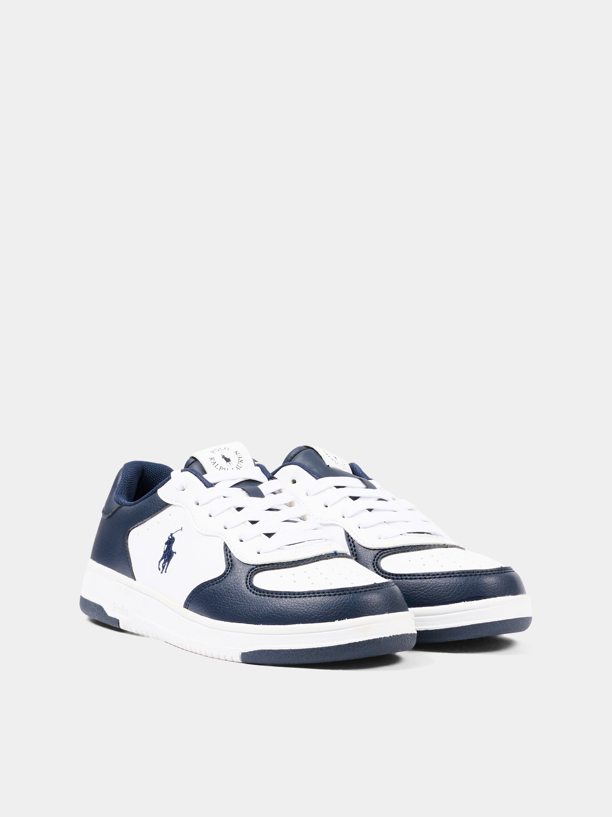 Sneakers blu per bambino con Polo Pony,Ralph Lauren Kids,RL01247100