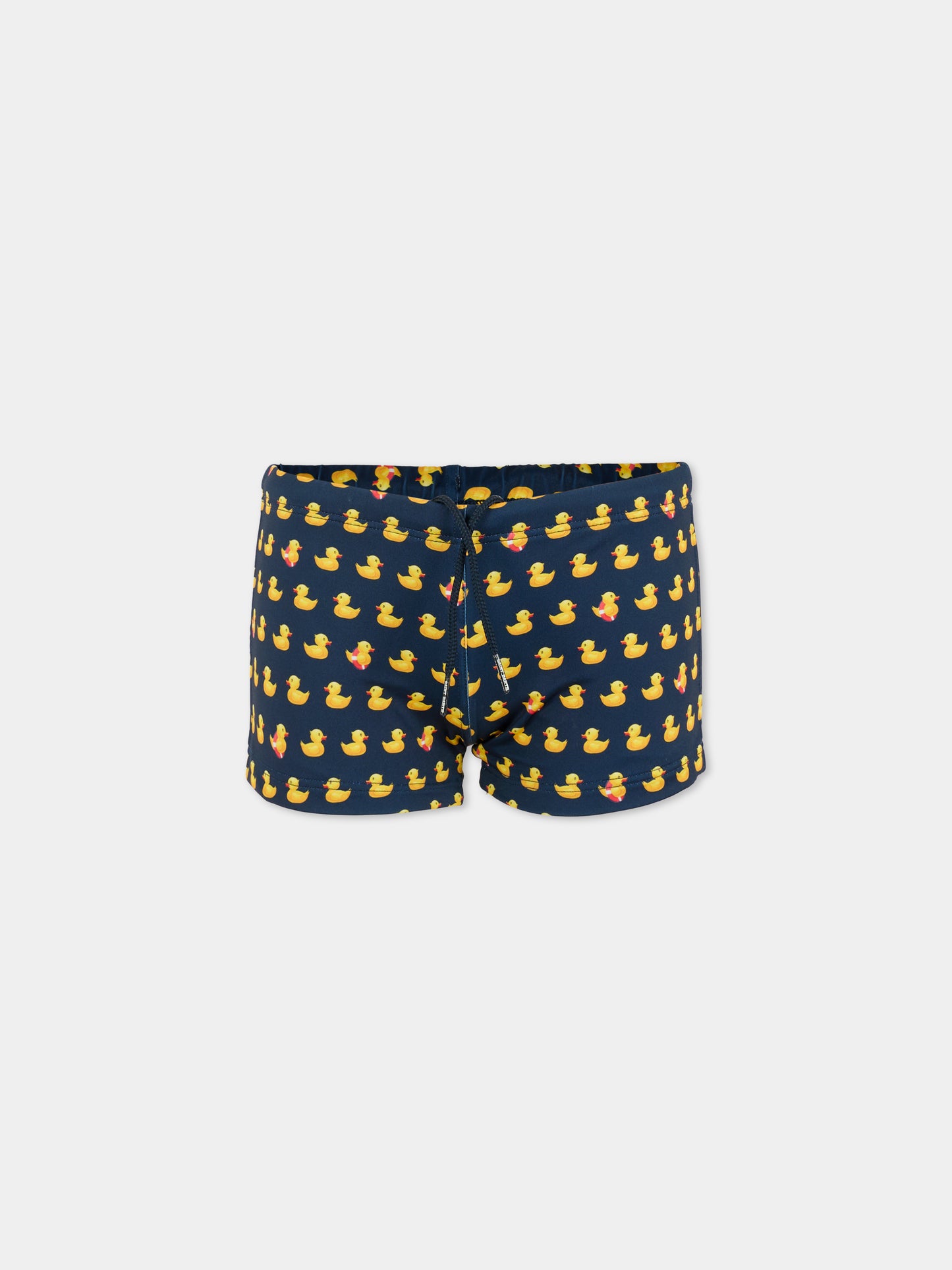 Boxer mare blu per bambino con stampa ducky,Mc2 Saint Barth,TOB0001 02678H