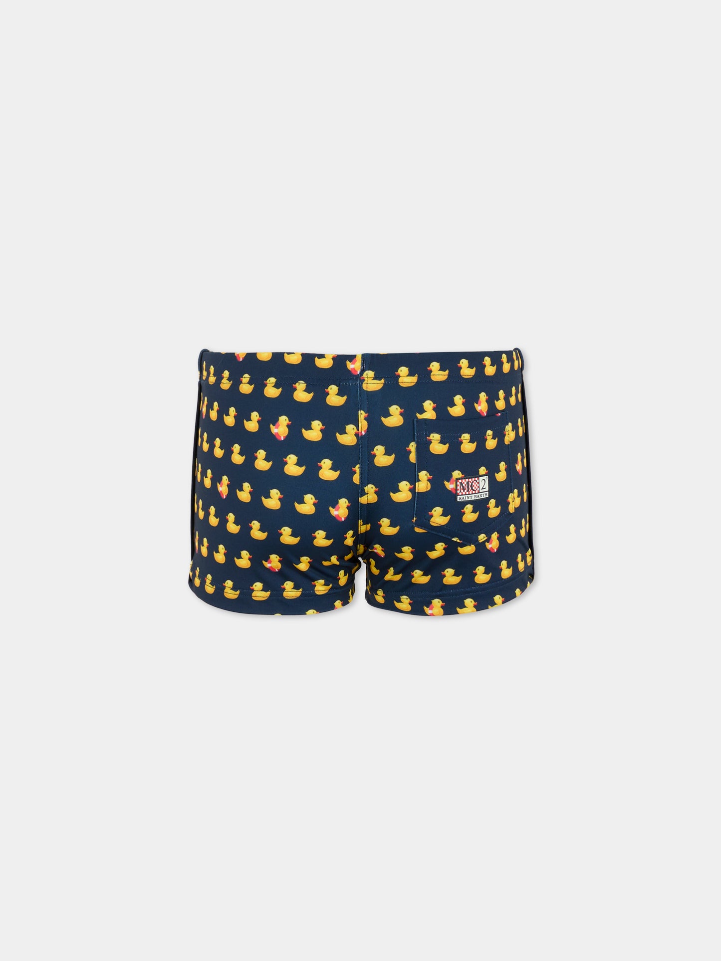 Boxer mare blu per bambino con stampa ducky,Mc2 Saint Barth,TOB0001 02678H