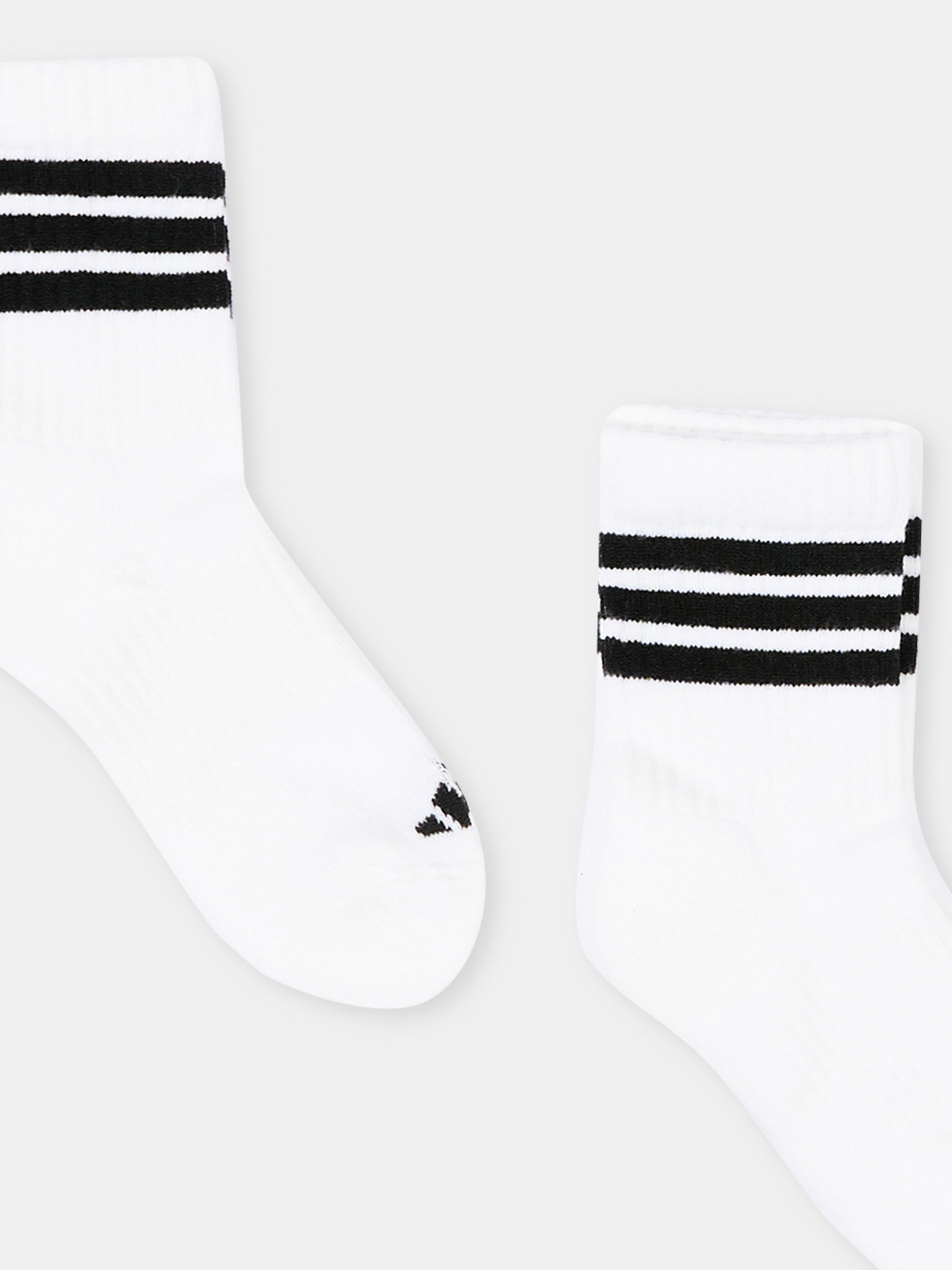 Calzini bianchi per bambini con logo,Adidas,JZ0531