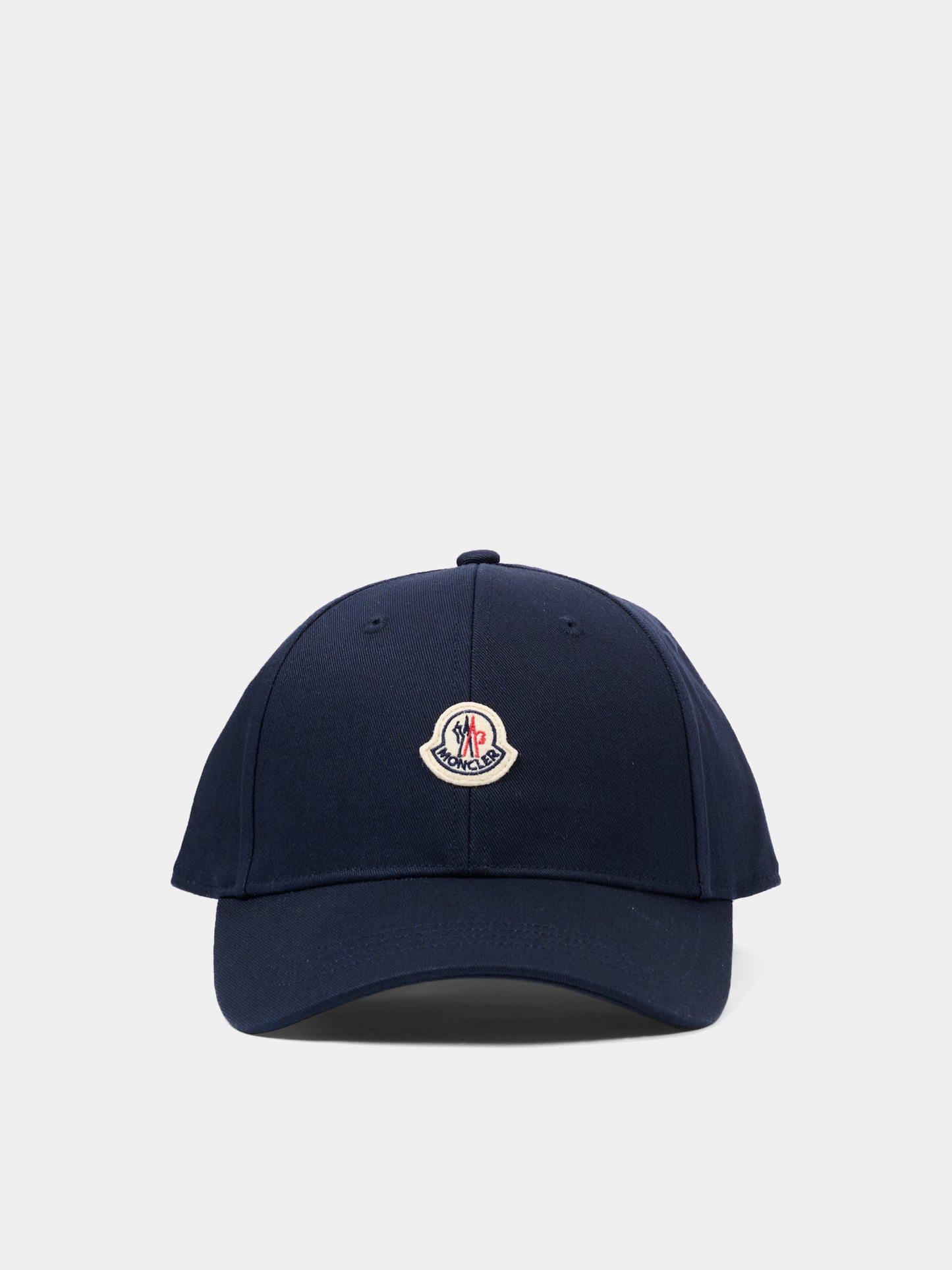 Cappello blu per bambini con logo,Moncler Kids,L1954 3B00017 04863 742