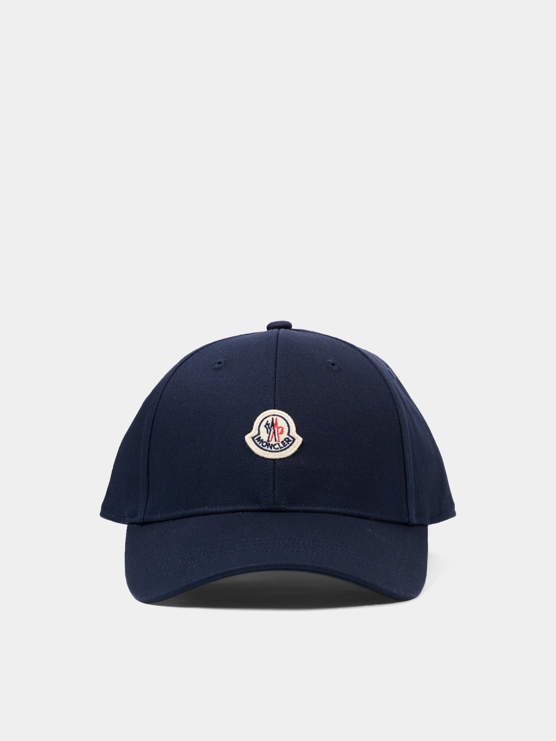 Cappello blu per bambini con logo,Moncler Kids,L1954 3B00017 04863 742