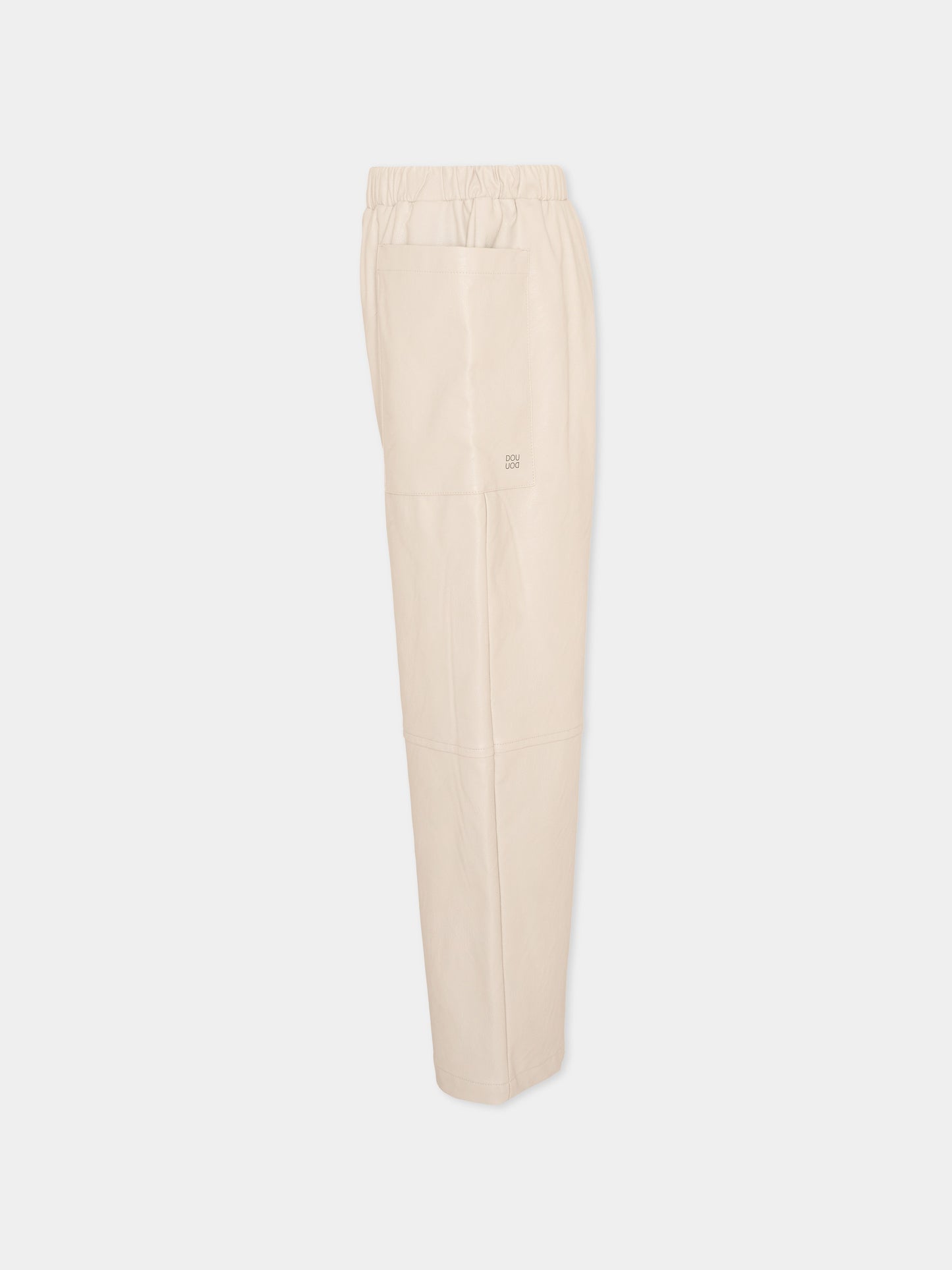 Pantaloni beige per bambina,Douuod Kids,DY6P61-H0076 108