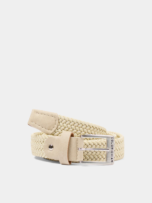 Cintura beige per bambino intrecciata,Colorichiari,MJ988460 26