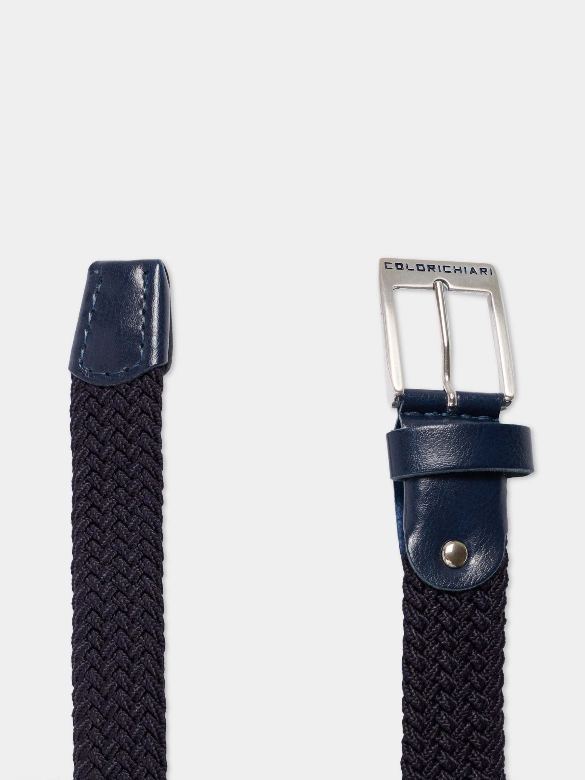 Cintura blu per bambino intrecciata,Colorichiari,MJ988460 60