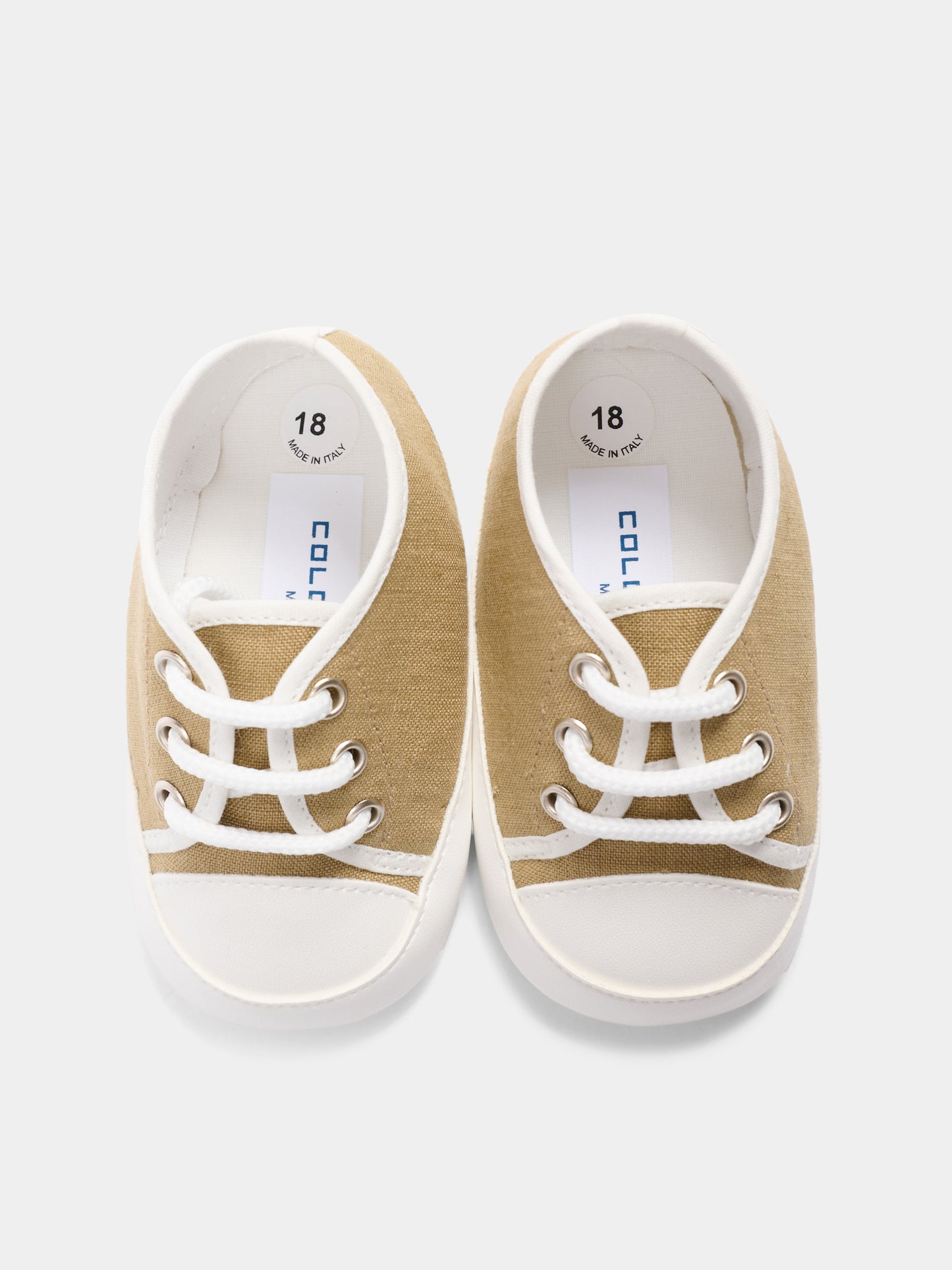 Sneakers bassa beige per neonato,Colorichiari,MN958468 4951 26