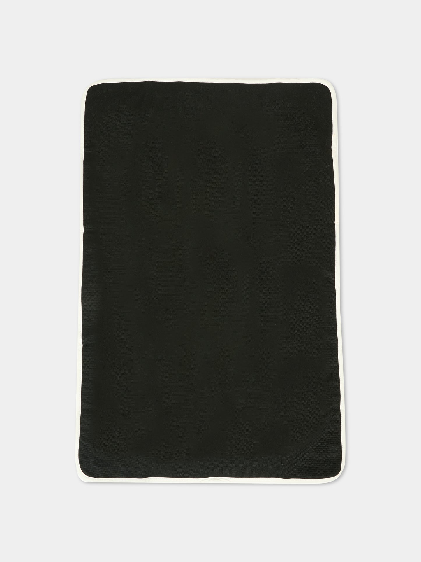 Borsa mamma nera per neonati con logo,Balmain Kids,BT0608 Z0042 930OR