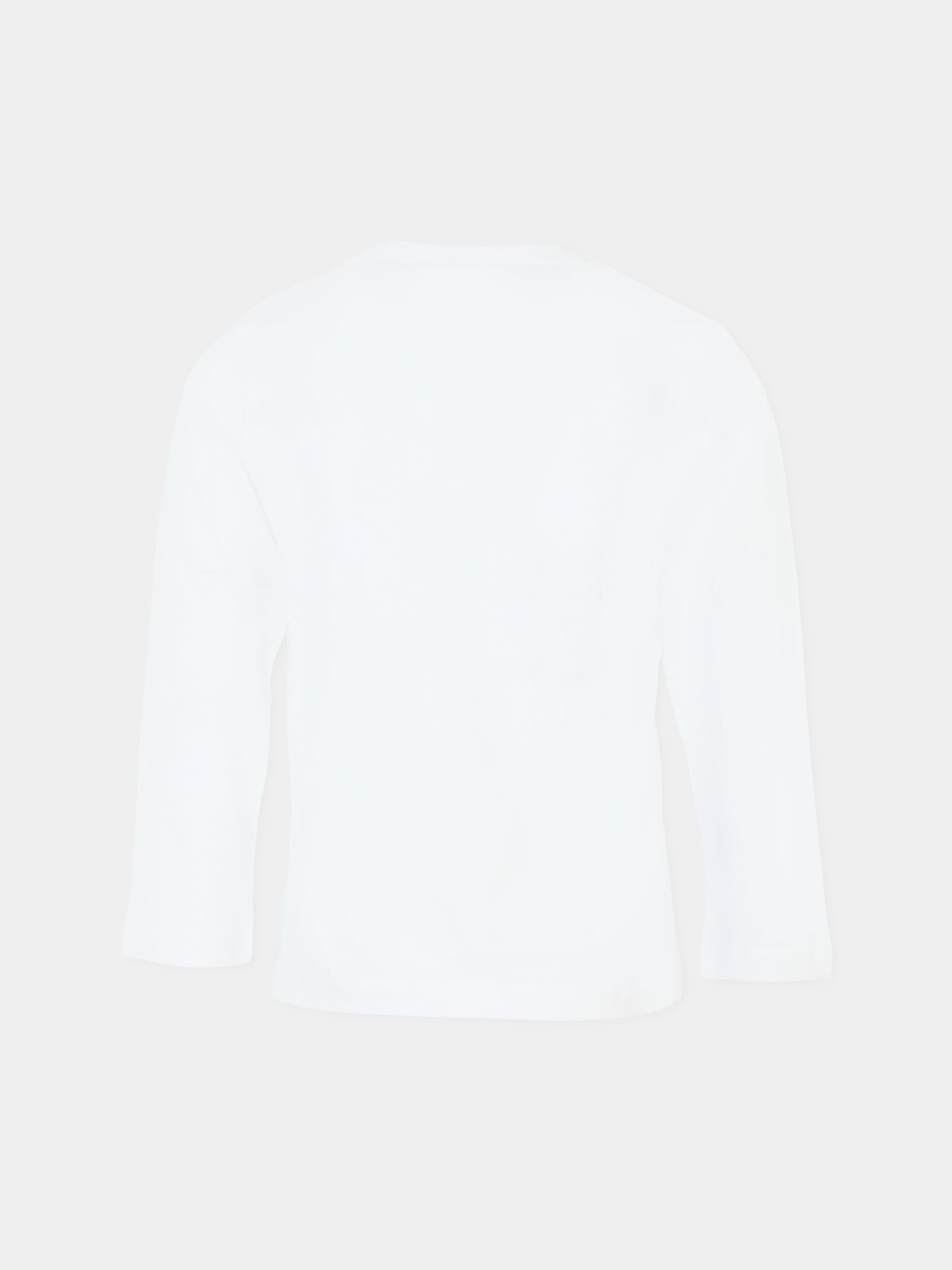 T-shirt bianca per bambina con logo,Douuod Kids,DT8P20 Z0761 100