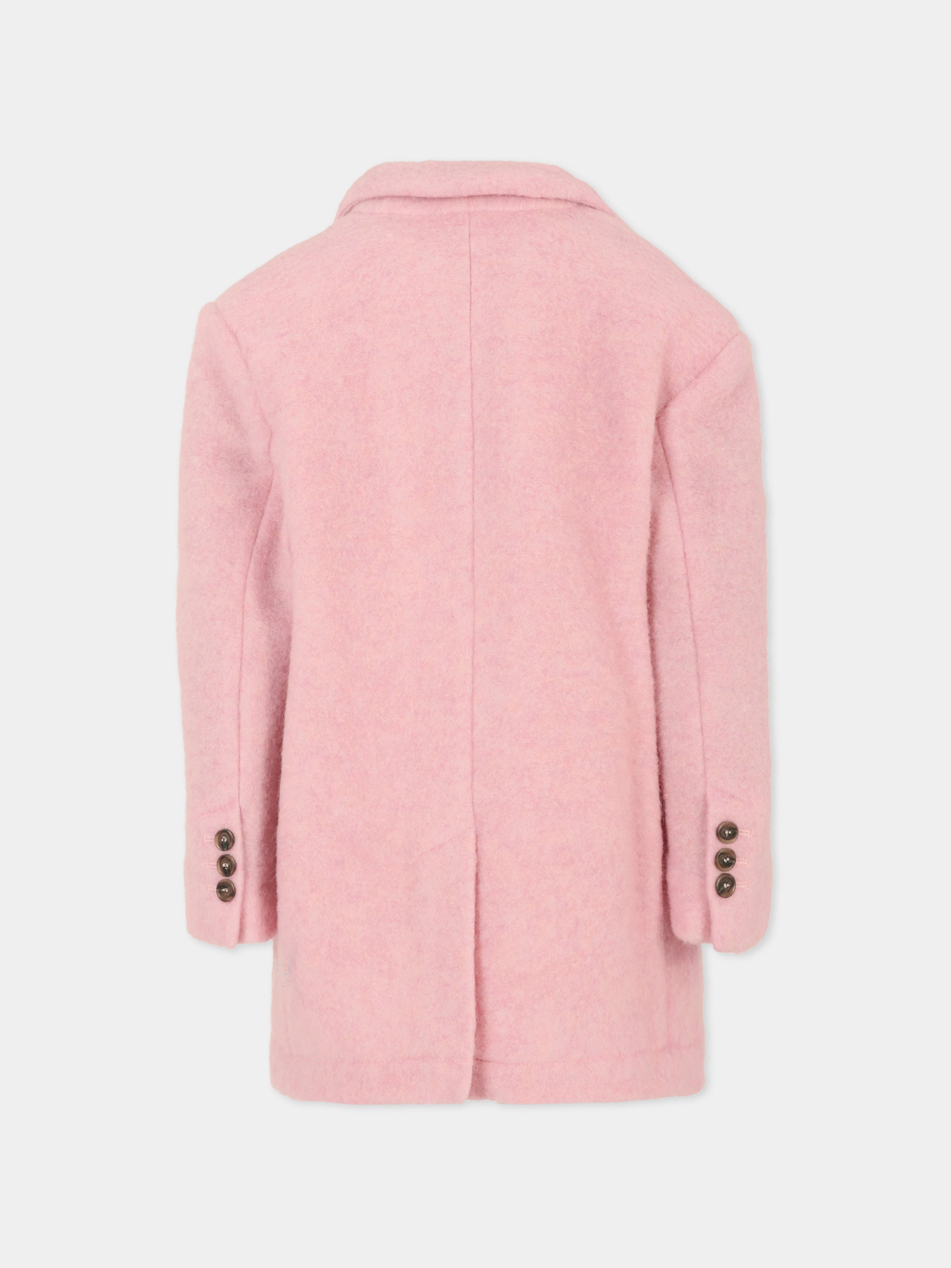 Giacca rosa per bambina,Douuod Kids,DV2Q04 E0077 505