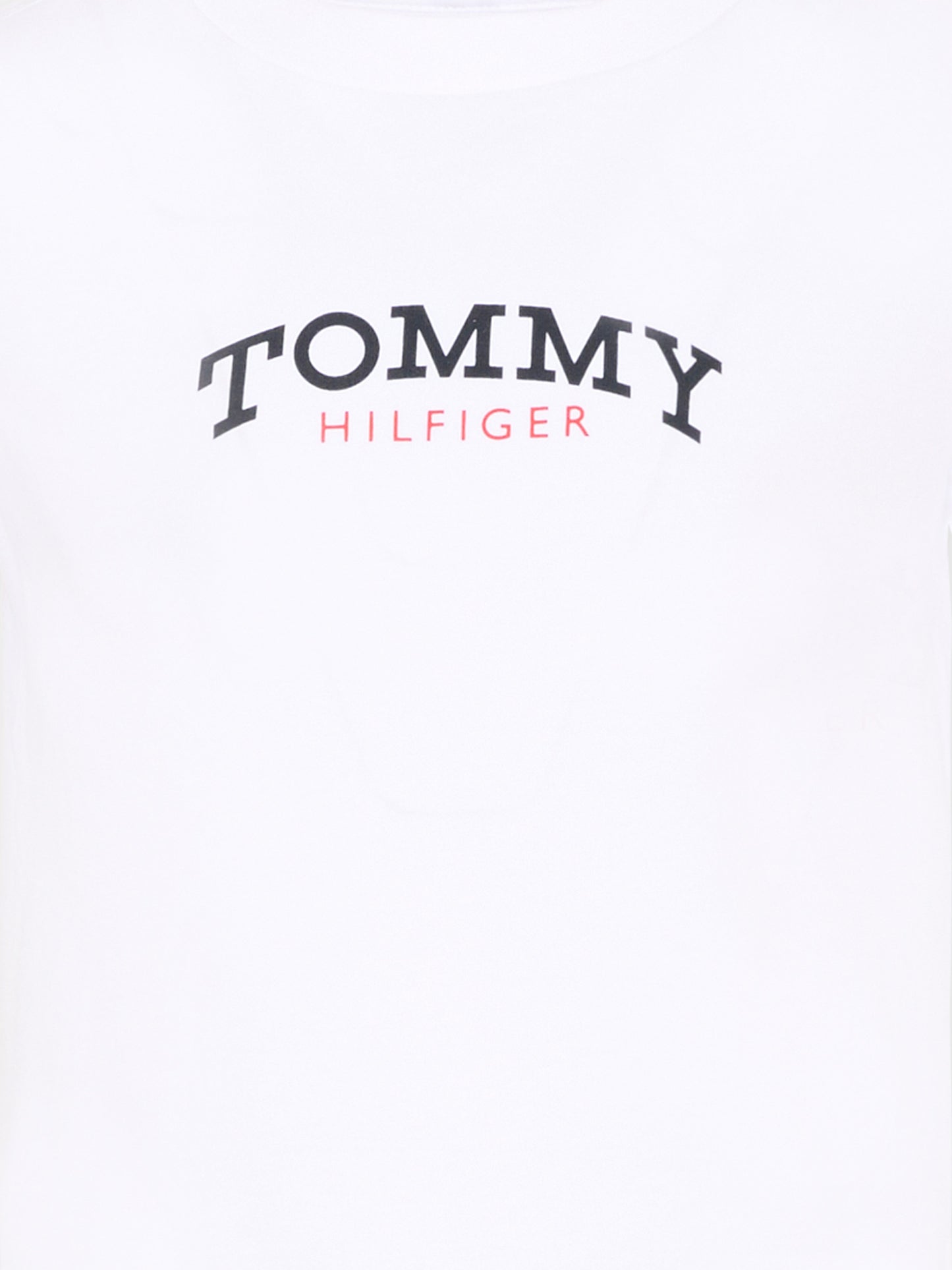 T-shirt bianca per bambini con logo,Tommy Hilfiger Junior,KB0KB10263 YBR