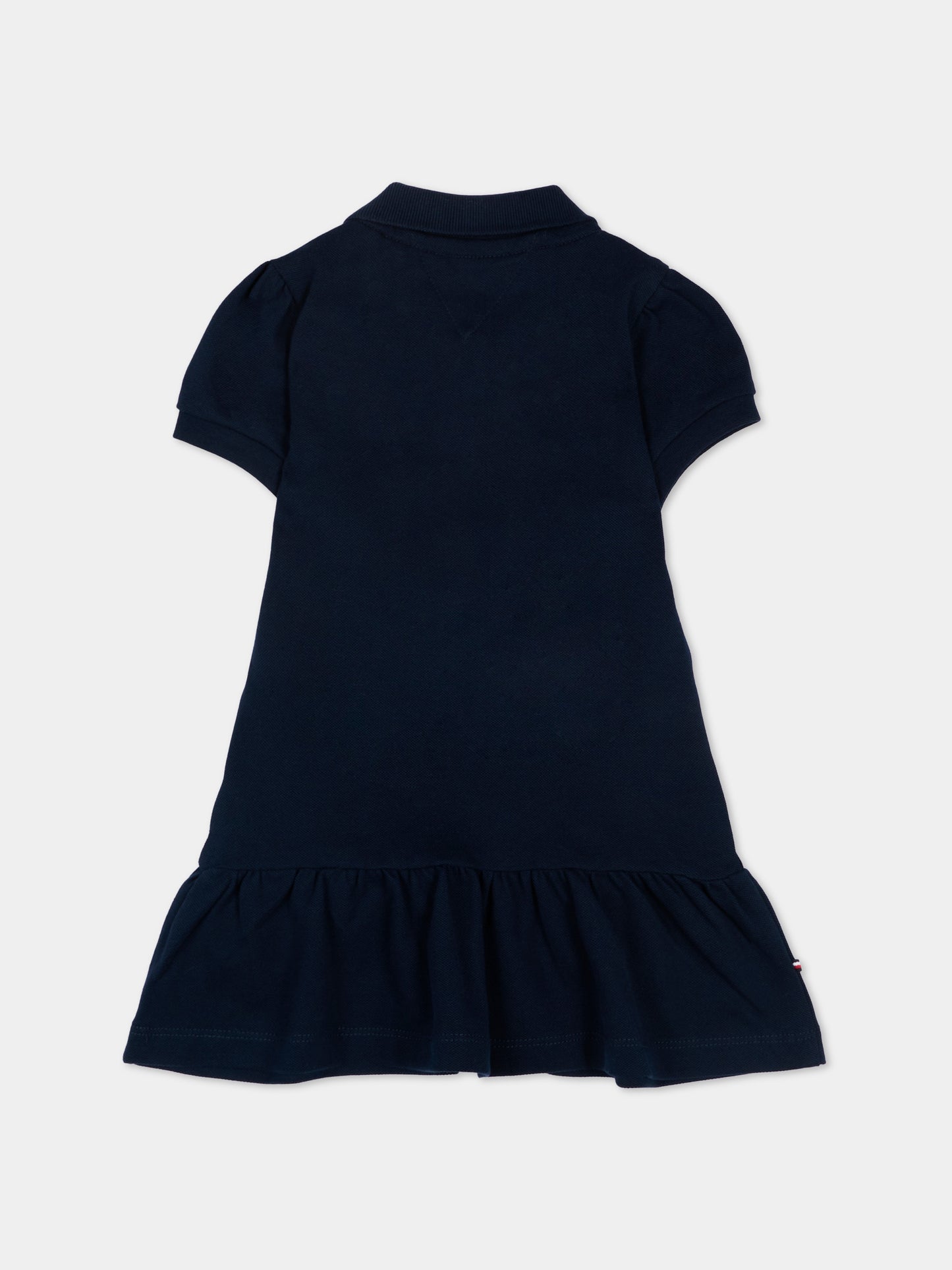 Vestito blu per neonata stile polo,Tommy Hilfiger Junior,KN0KN02356 C1G