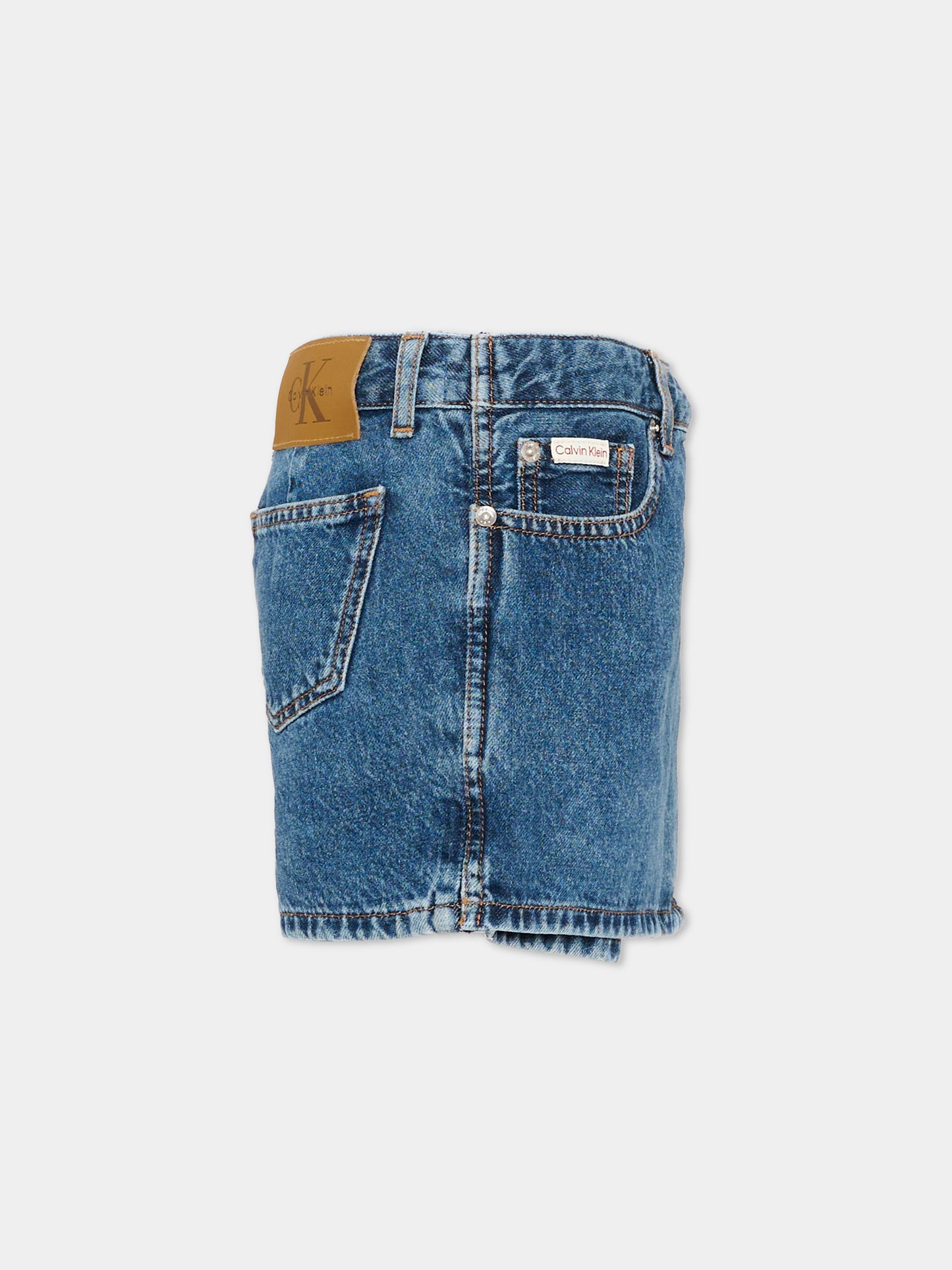 Gonna denim per bambina,Calvin Klein Kids,LVCKSJC17G 1BJ