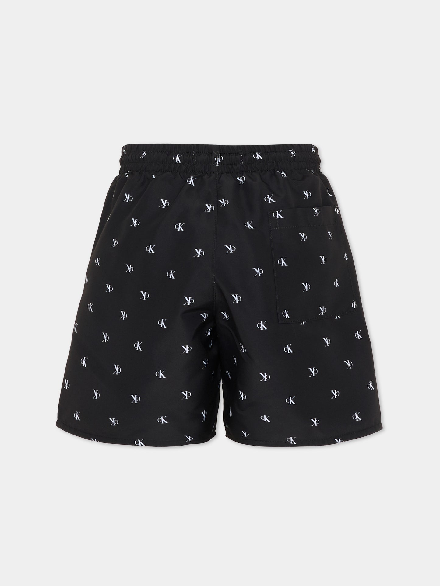 Boxer mare nero per bambino con logo,Calvin Klein Kids,KV0KV00062 0GK