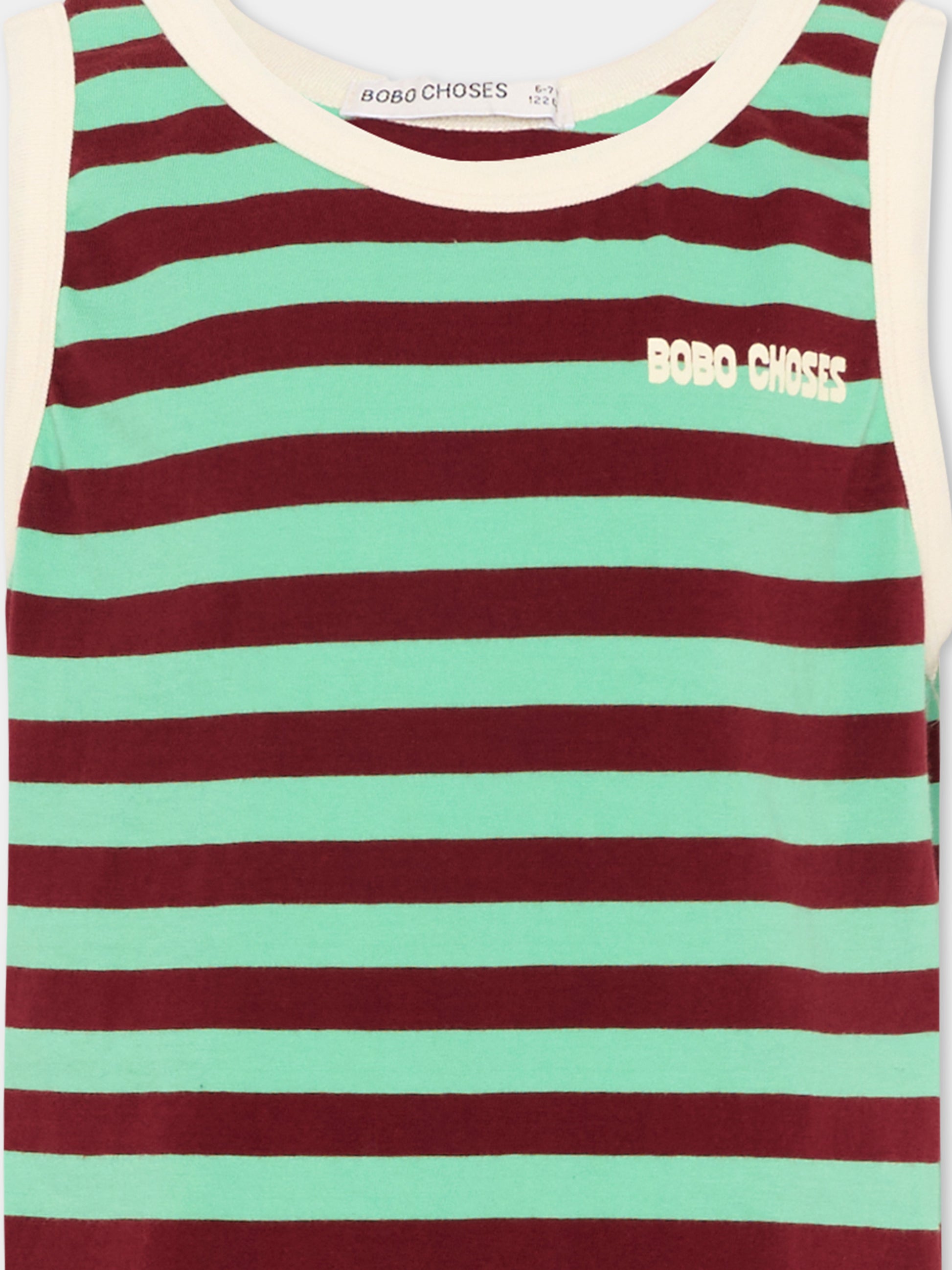 Canotta multicolor a righe per bambini,Bobo Choses,B126AC027