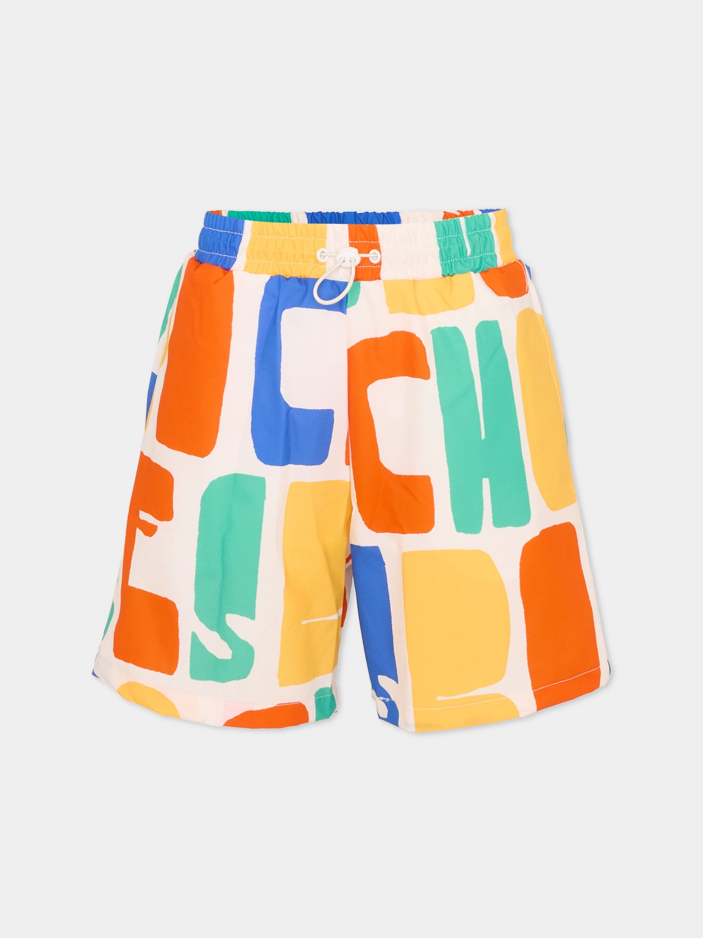 Boxer mare multicolor per bambino con stampa logo,Bobo Choses,B126AC152