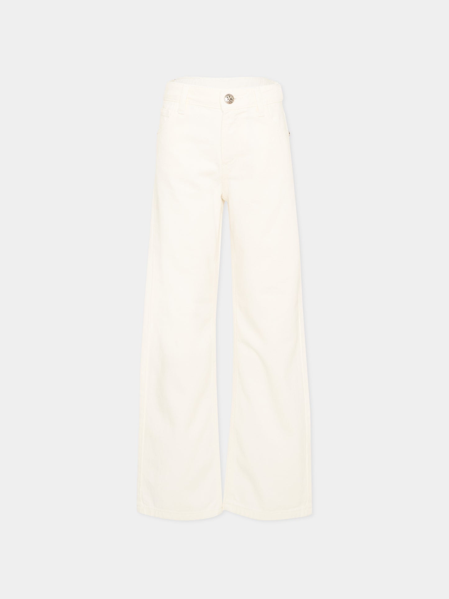 Pantaloni bianchi per bambino con logo,Richmond,RBP26227PA WHITE