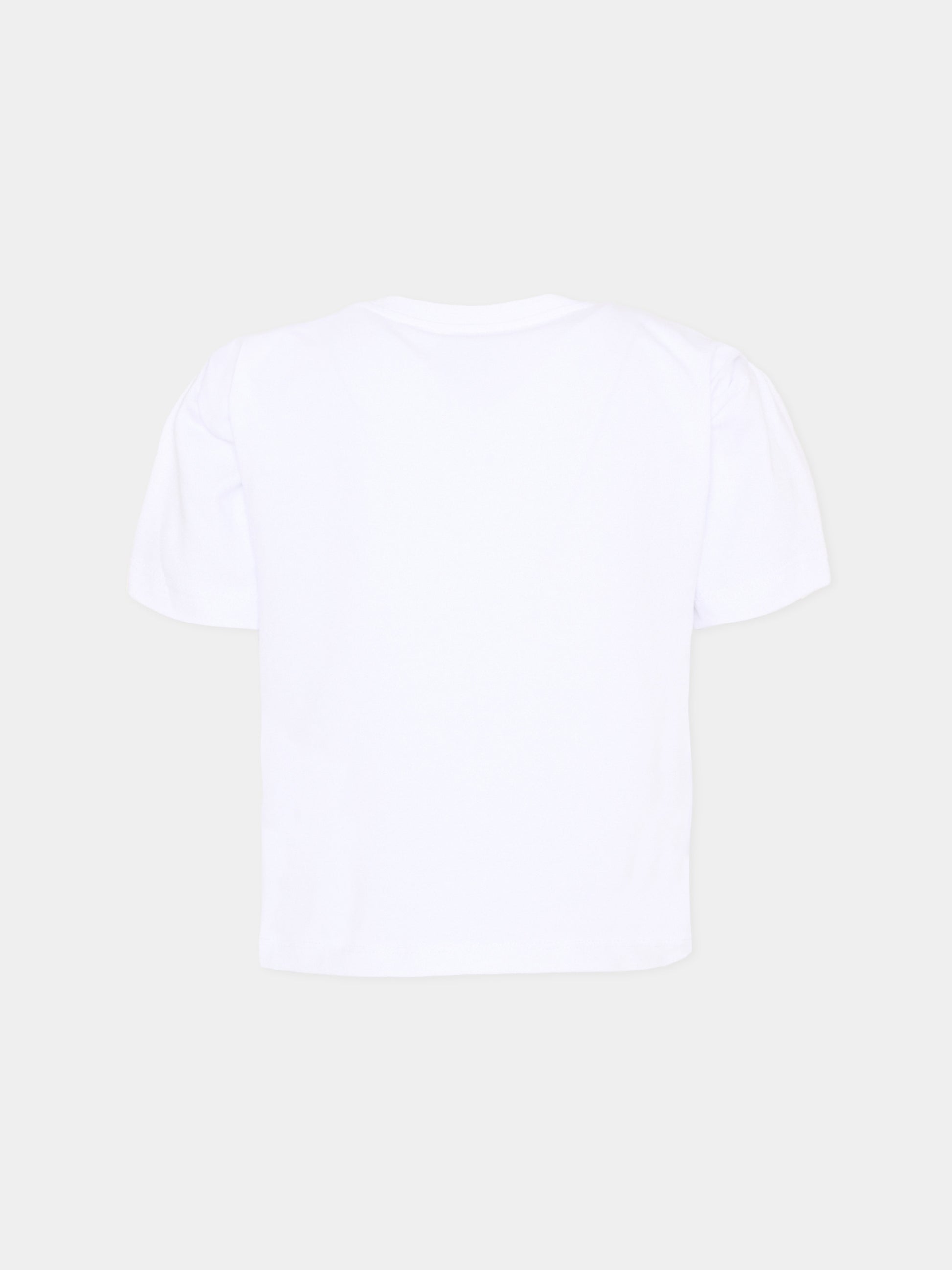 T-Shirt bianca per bambina con logo,Richmond,RGP26112TS WHITE