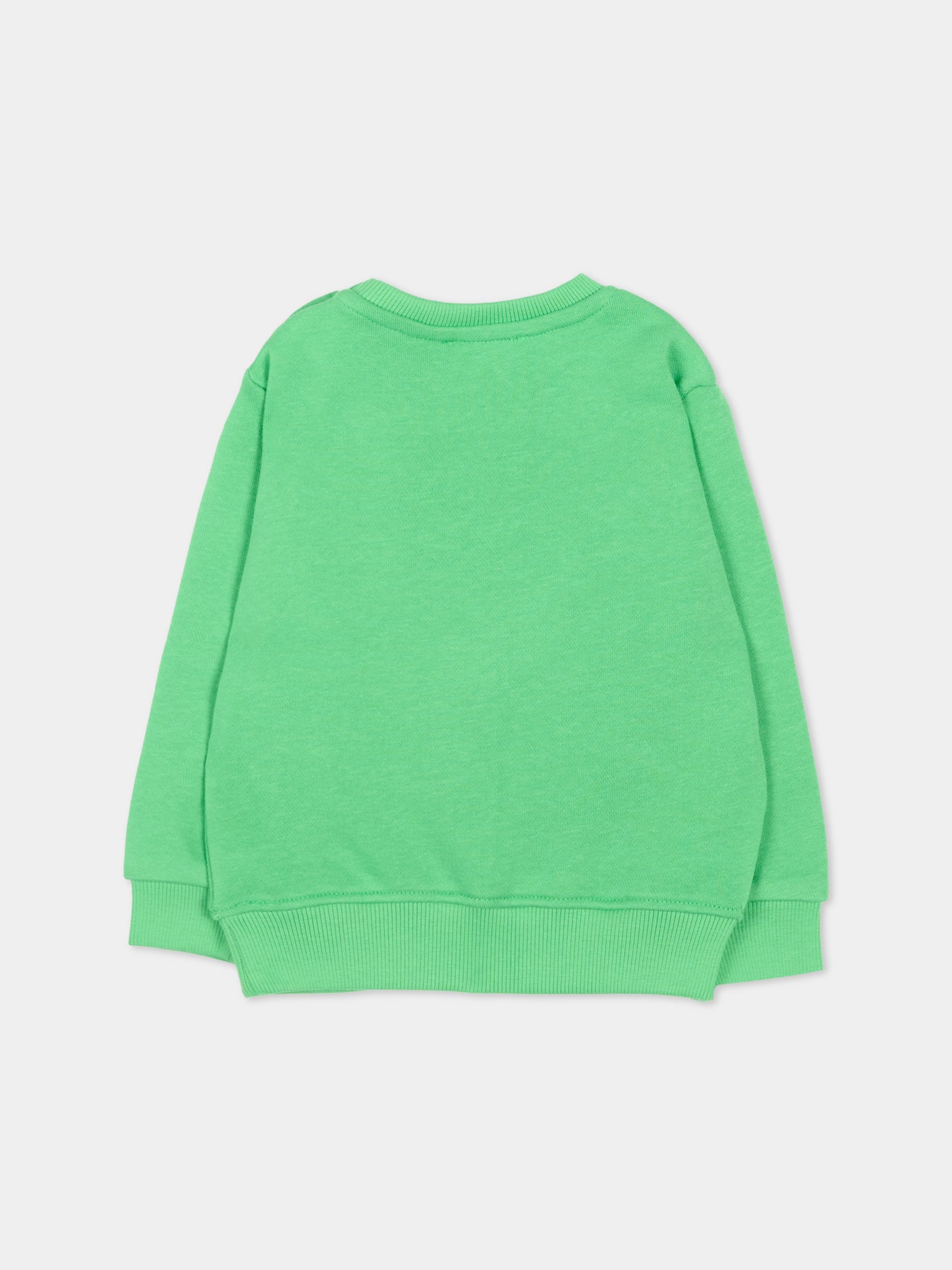 Felpa verde per neonato con logo,Richmond,RIP26001FE GREEN VIBRANT