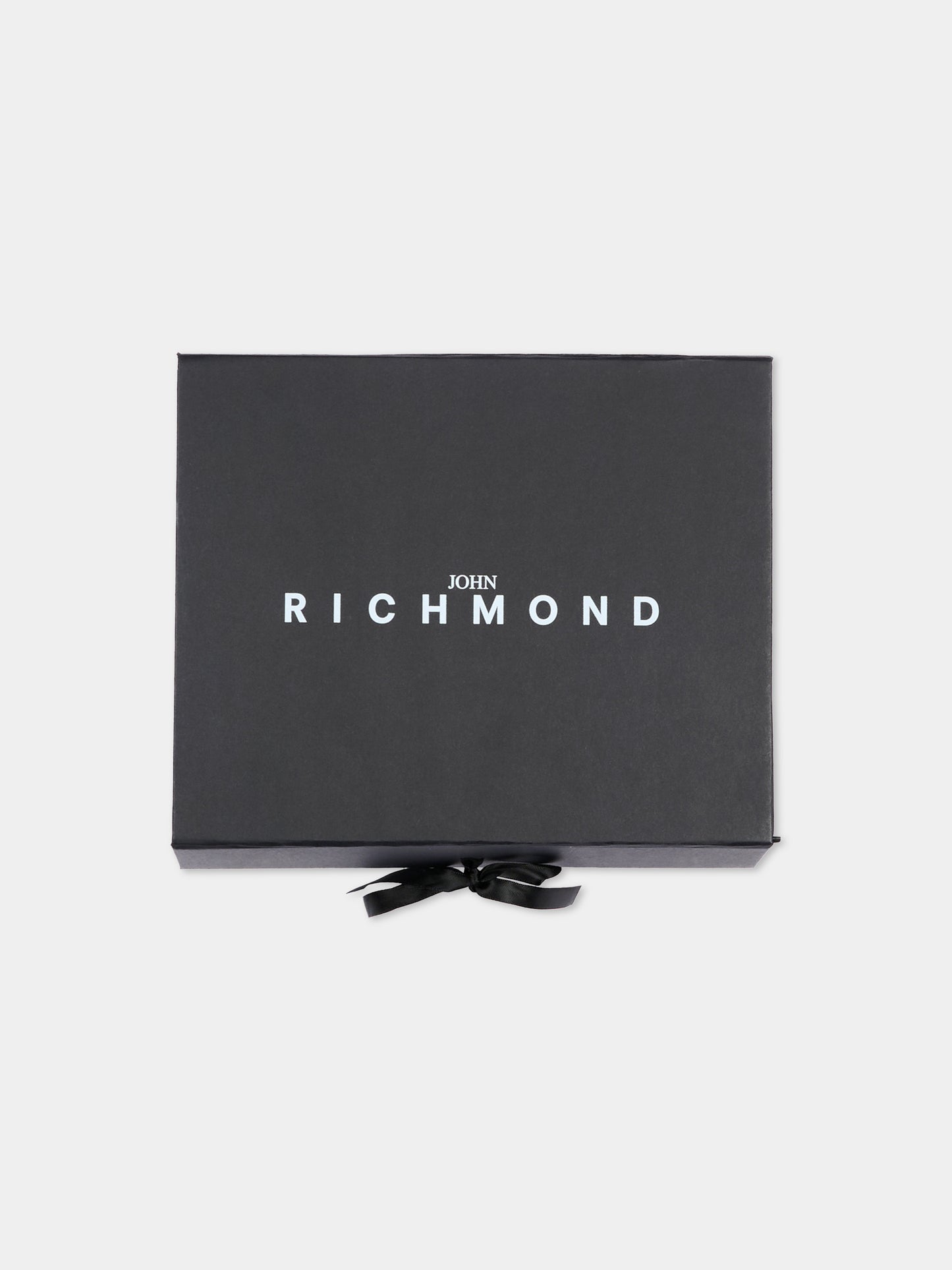 Set tutina nero per neonato con logo,Richmond,RLP26001TU BLACK