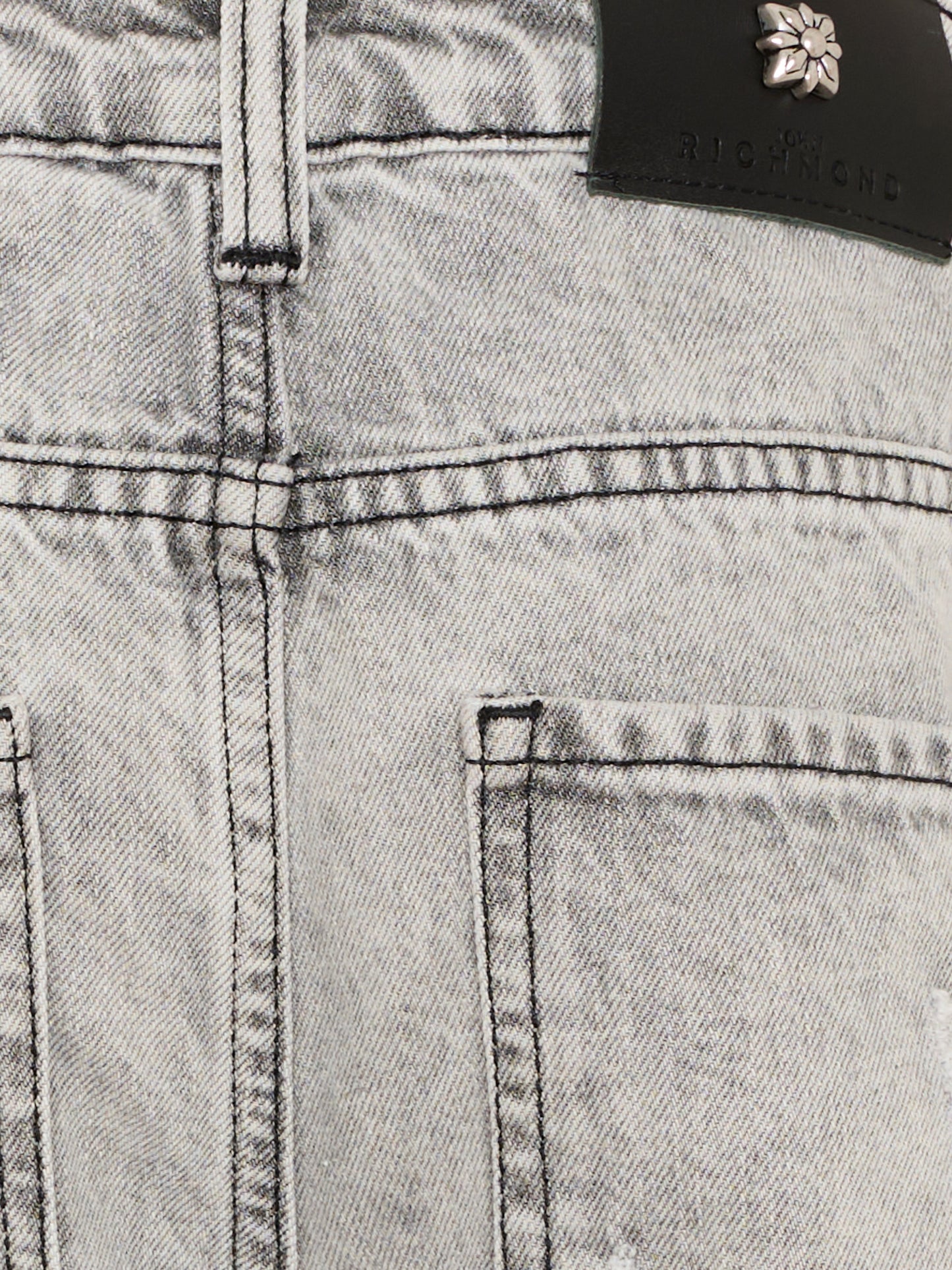 Jeans grigio per bambino,Richmond,RBP26080JE DENIM GREY LIGHT