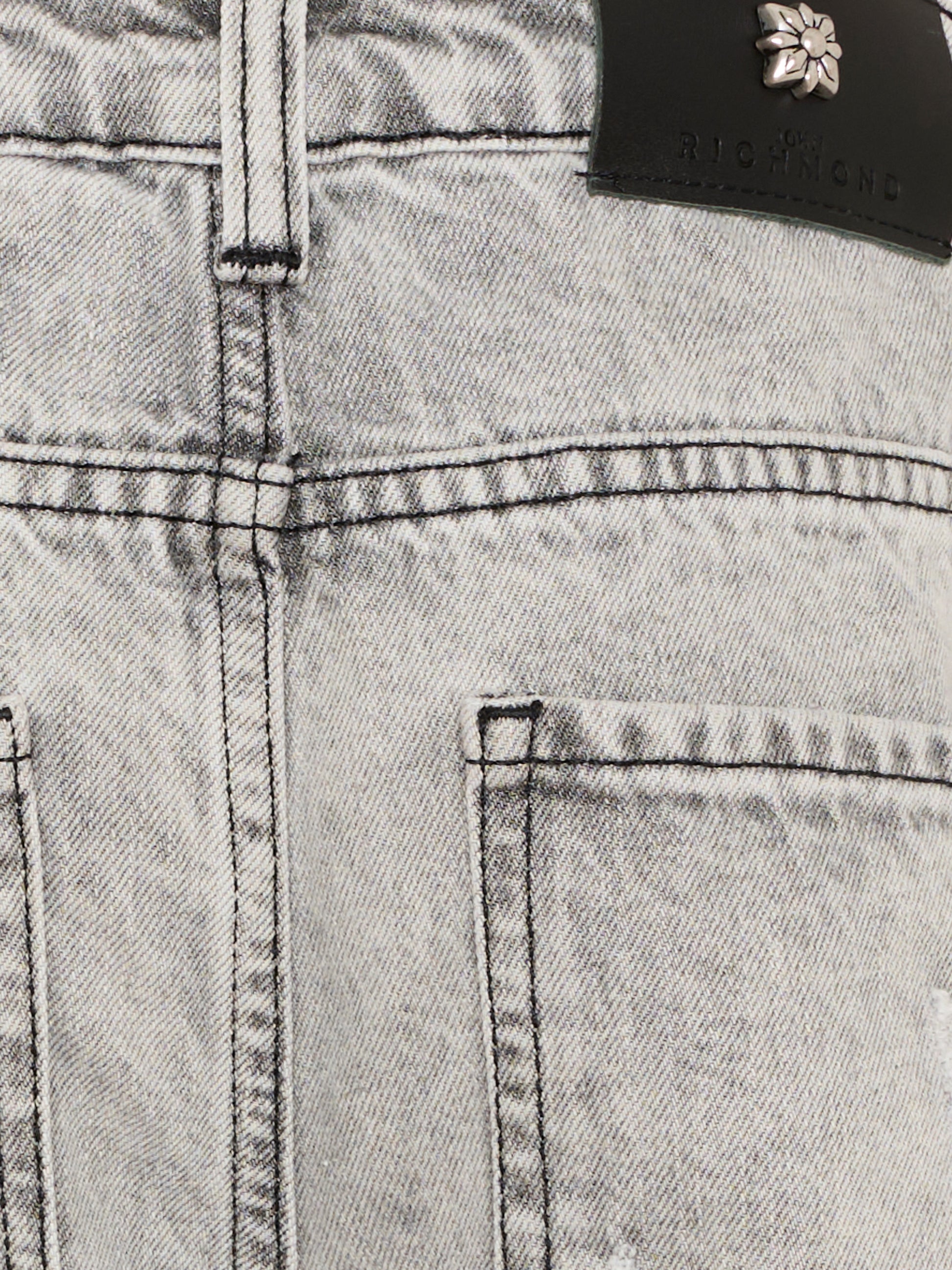 Jeans grigio per bambino,Richmond,RBP26080JE DENIM GREY LIGHT