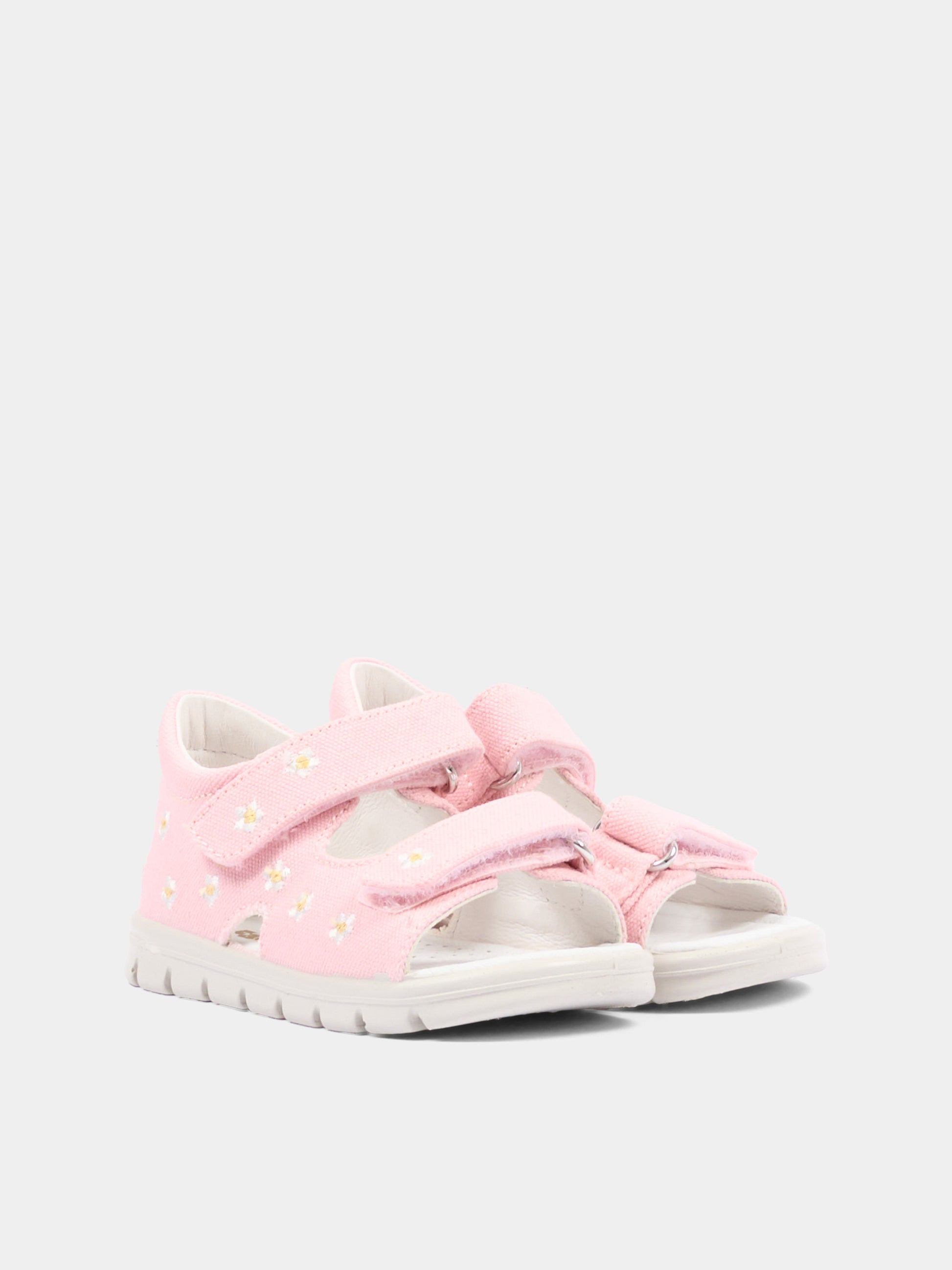 Sandali rosa Zupya per bambina con margherite,Falcotto,001 1501163 02 0M02