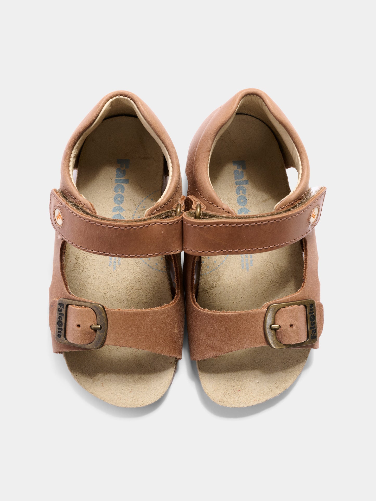 Sandali marroni Bea per bambino,Falcotto,001 1500737 01 0D07