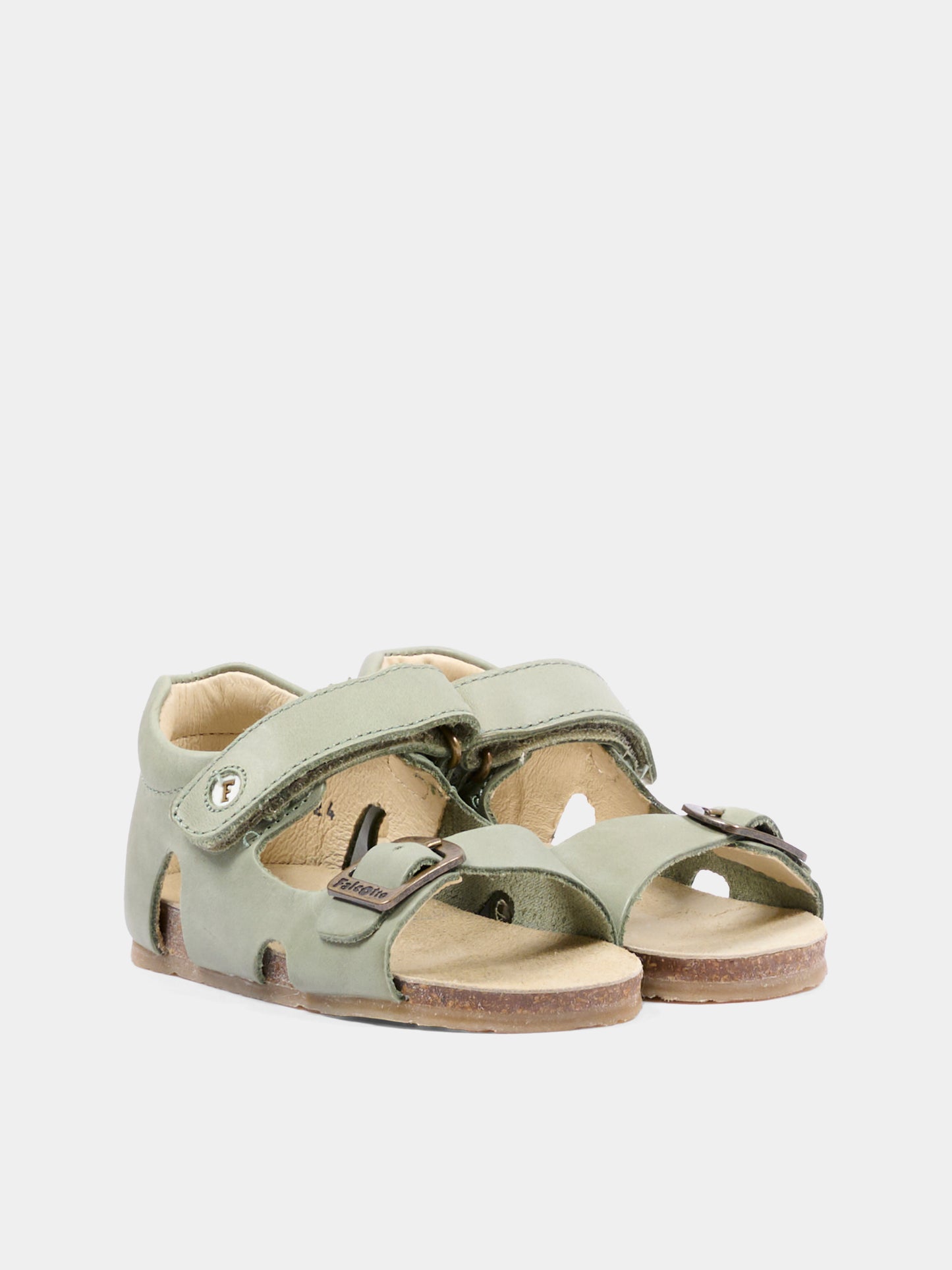 Sandalo verde Bea per bambino,Falcotto,001 1500737 01 0F15