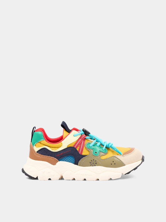 Sneakers multicolor Yamano 3 per bambino,Flower Mountain,2N10 001 2015497 27