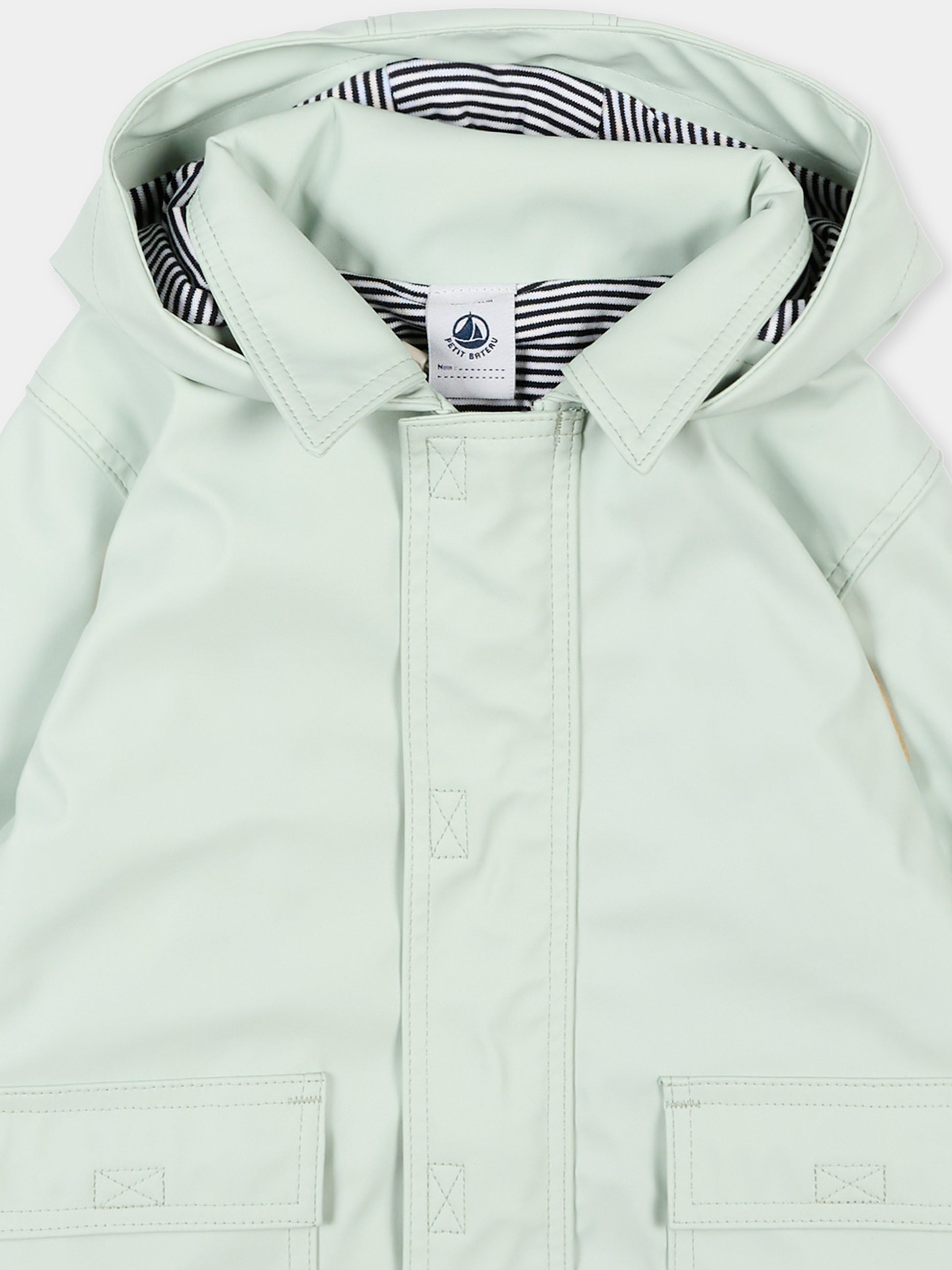 Giaccha a vento celeste per neonato,Petit Bateau,A0FKB SPRAY 01