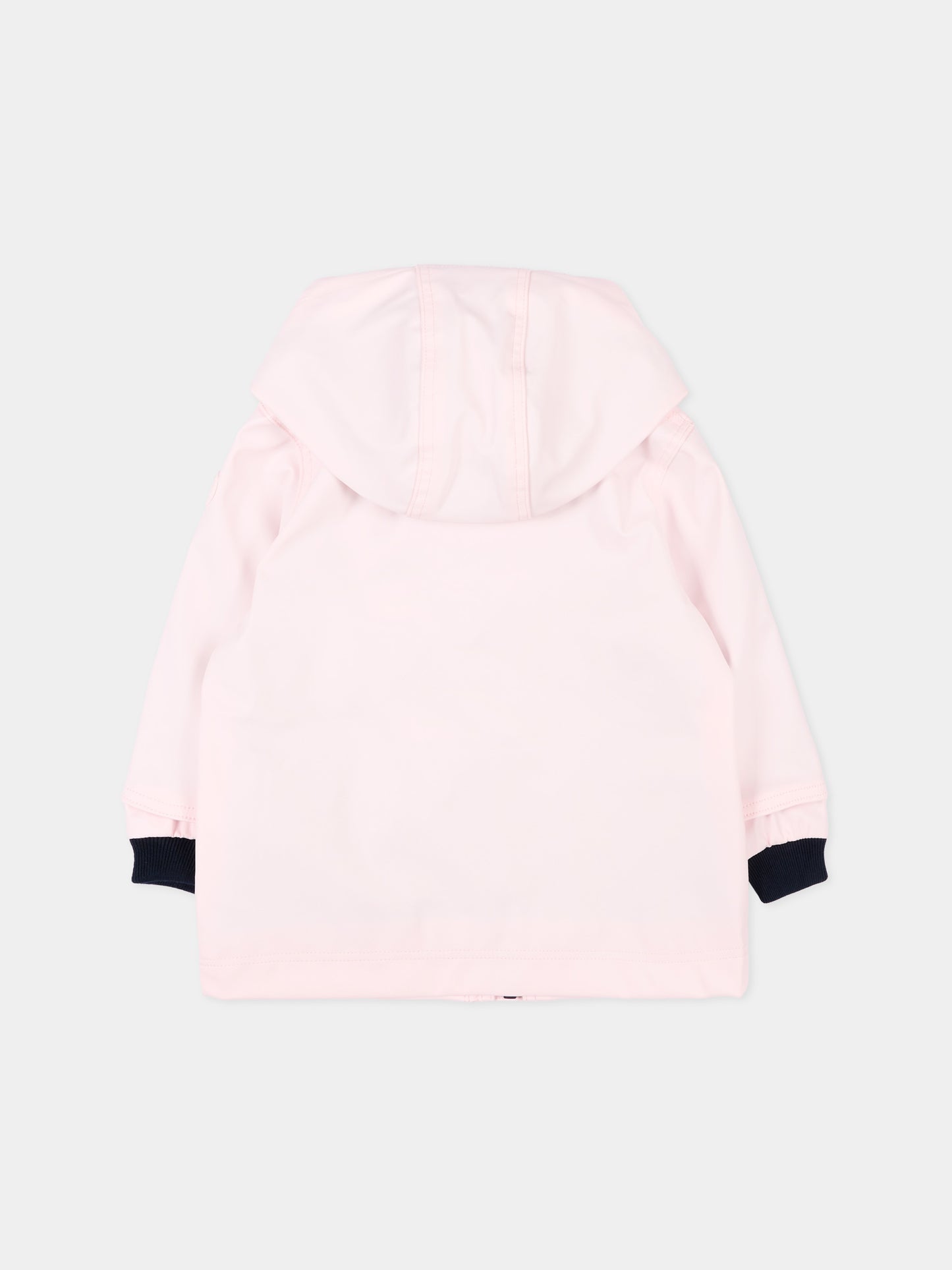 Giaccha a vento rosa per neonata,Petit Bateau,A0FKB BARELY 02