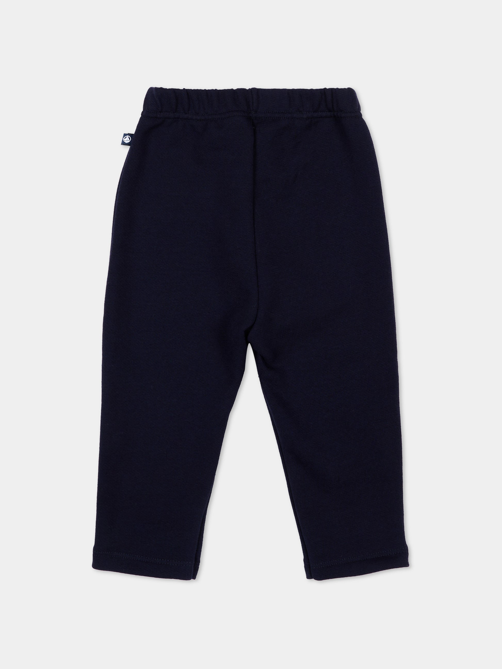 Pantaloni sportivi blu per neonato,Petit Bateau,A0FU9 SOIR 01