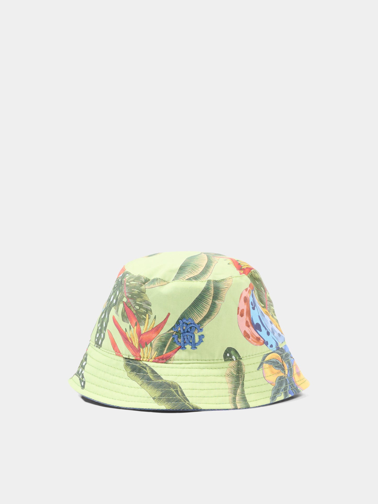 Cloche multicolor per neonato Tropical Garden,Roberto Cavalli Kids,CIP26088HA TROPICANA LIME