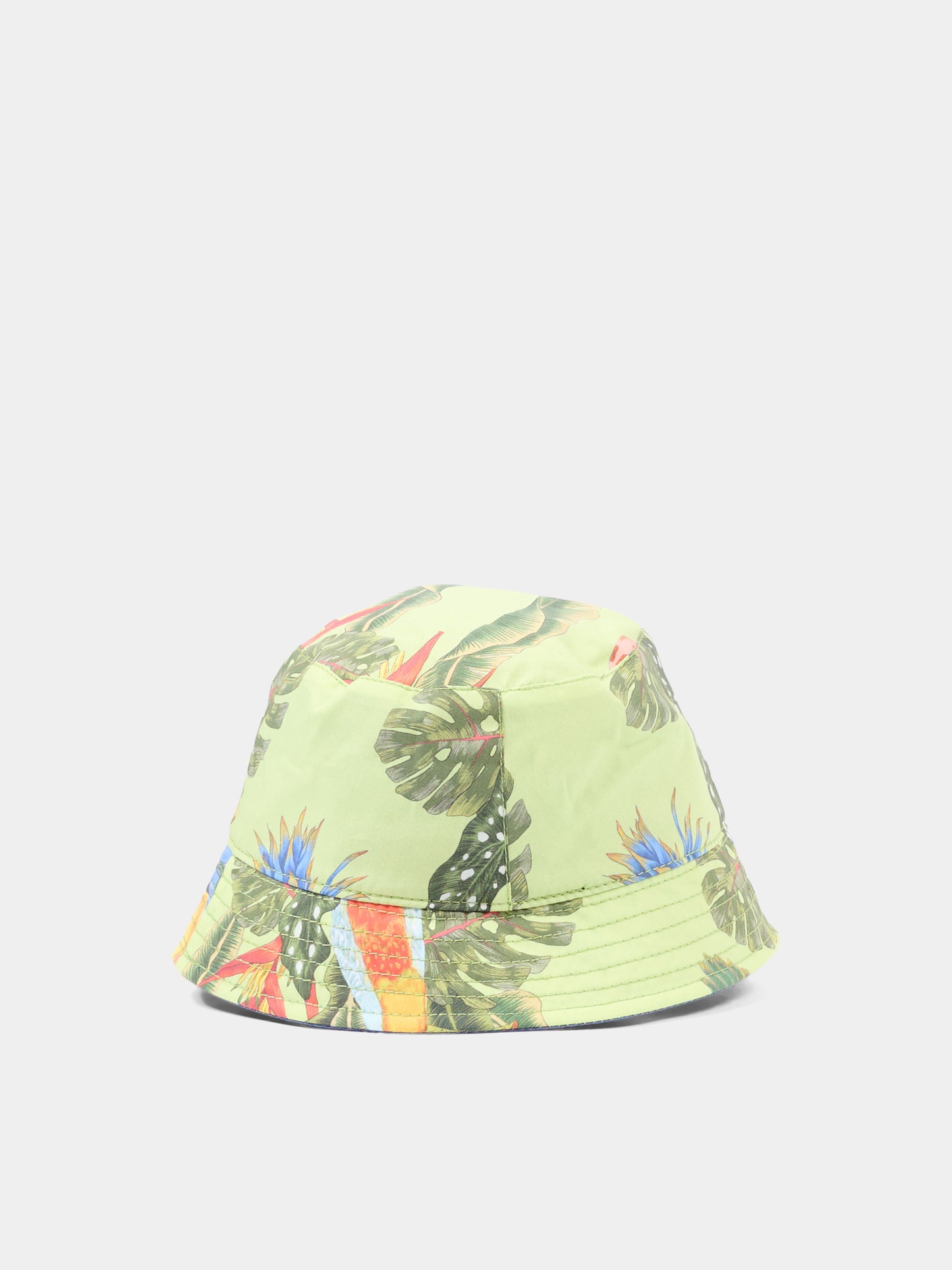 Cloche multicolor per neonato Tropical Garden,Roberto Cavalli Kids,CIP26088HA TROPICANA LIME