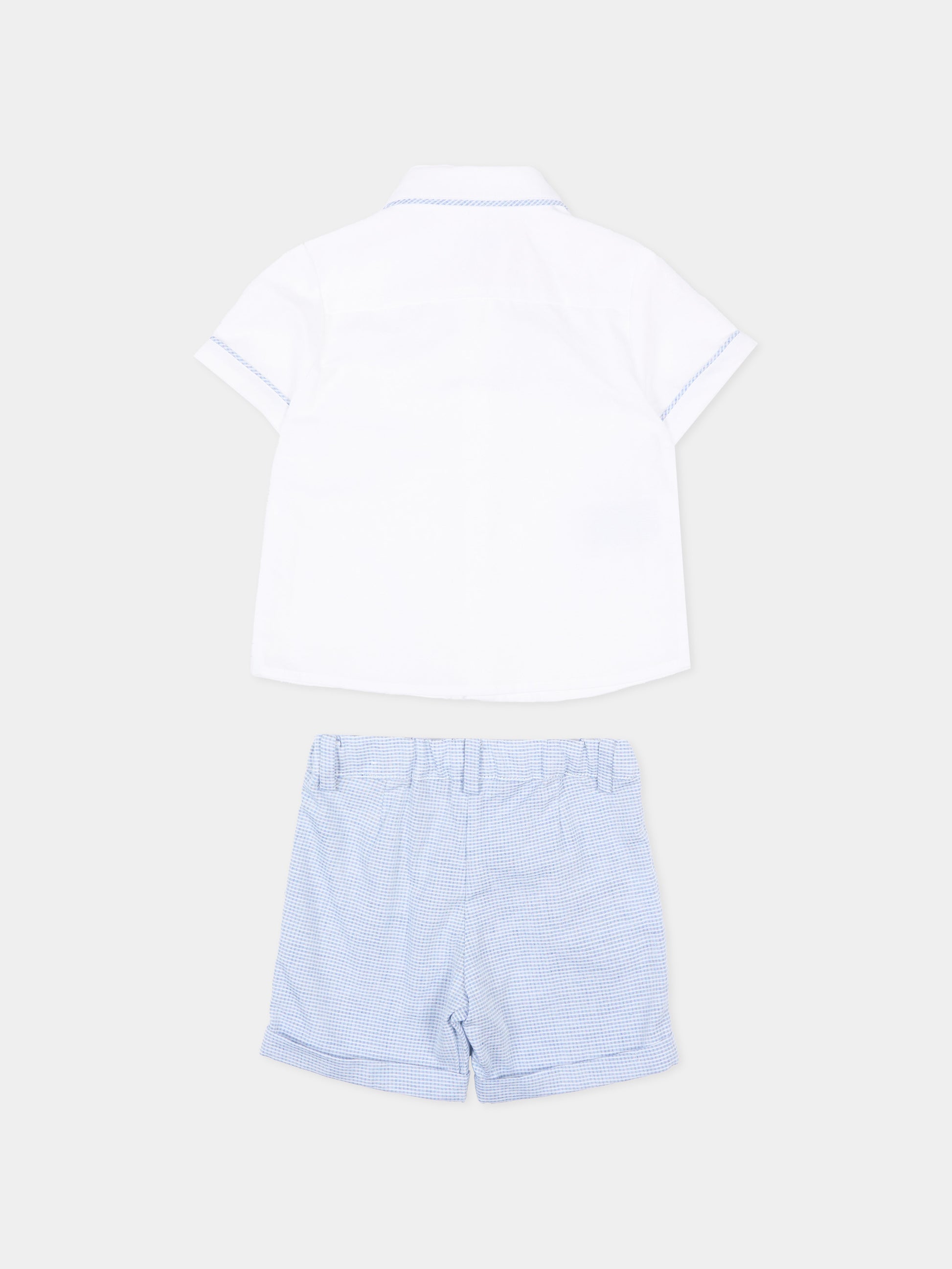 Completo elegante azzurro per neonato,Mayoral,1225 093