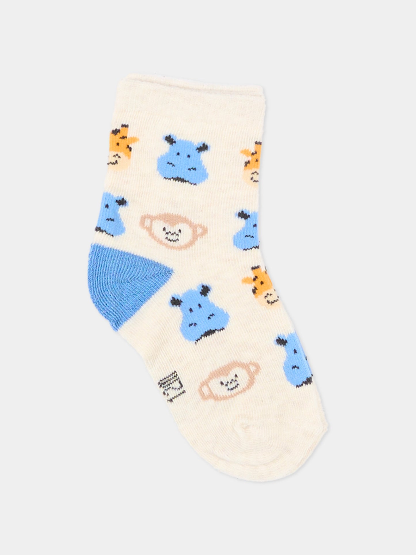 Calzini multicolor per neonato animali,Mayoral,10137 086