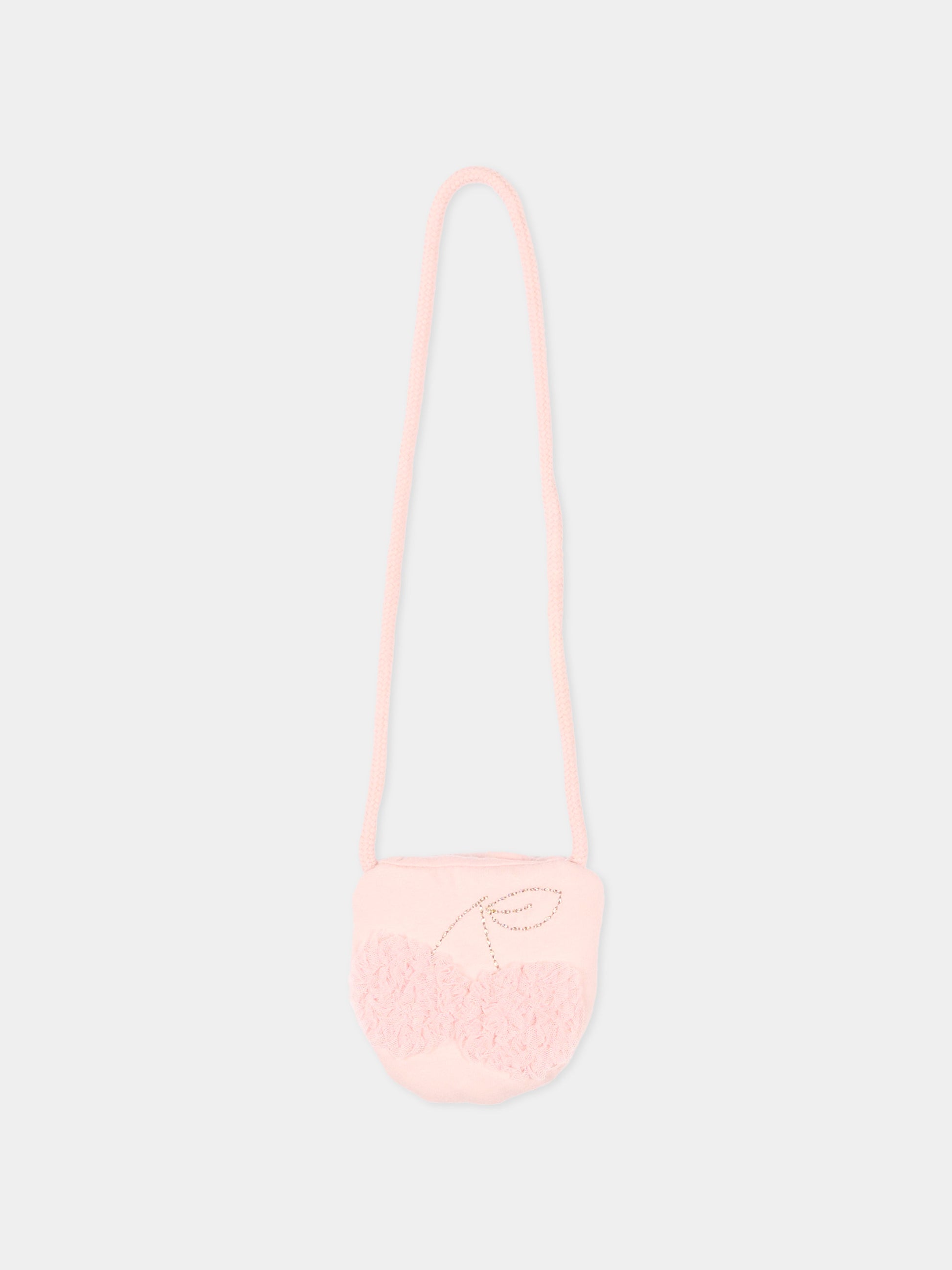 Abito rosa per neonata con borsetta,Mayoral,1917 046