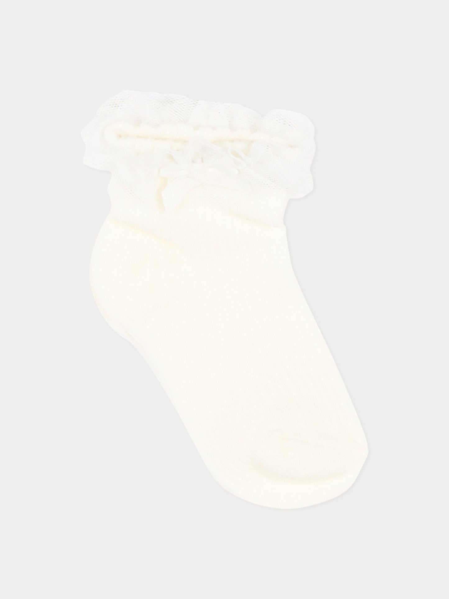 Calzini verde per neonata traforati,Mayoral,10140 037