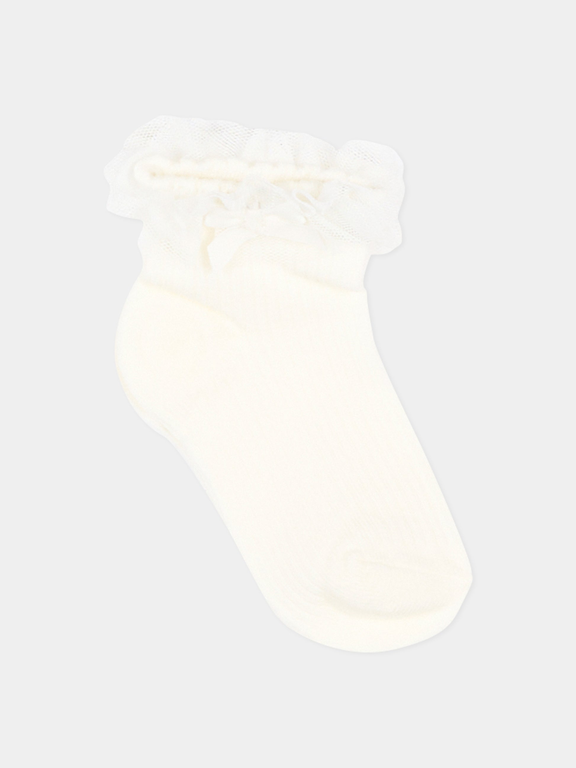 Calzini verde per neonata traforati,Mayoral,10140 037