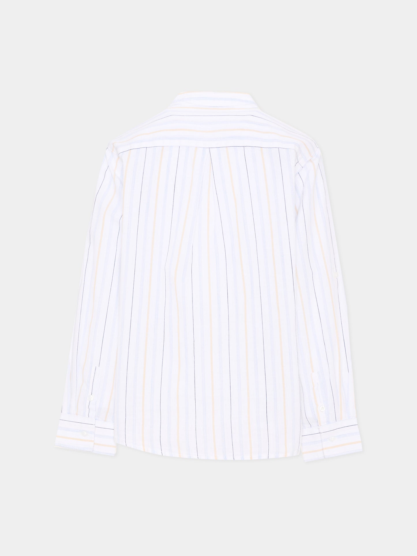 Camicia celeste a righe per bambino,Mayoral,6176 013