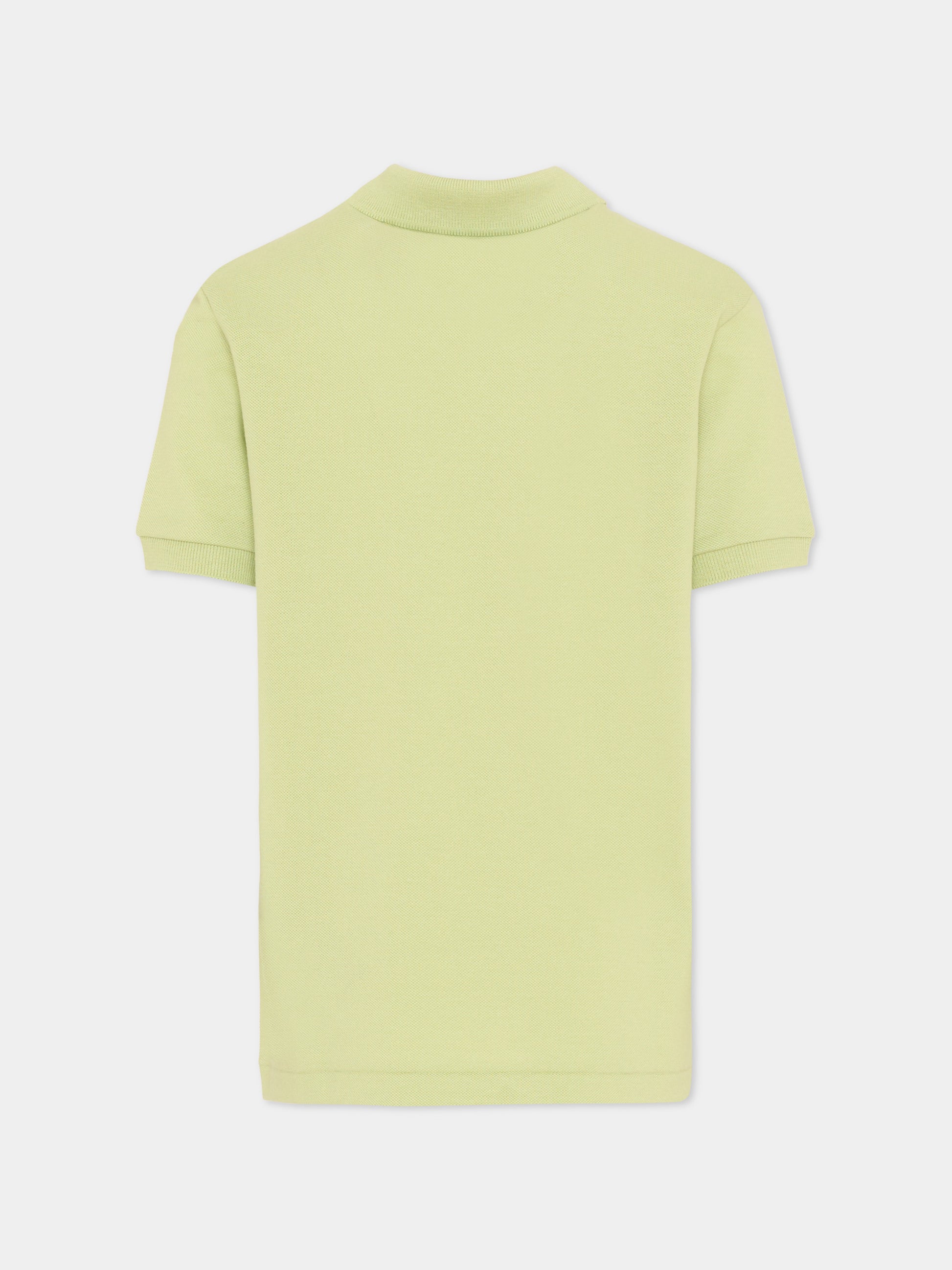 Polo verde per bambino con logo,Lacoste,7354 UYB