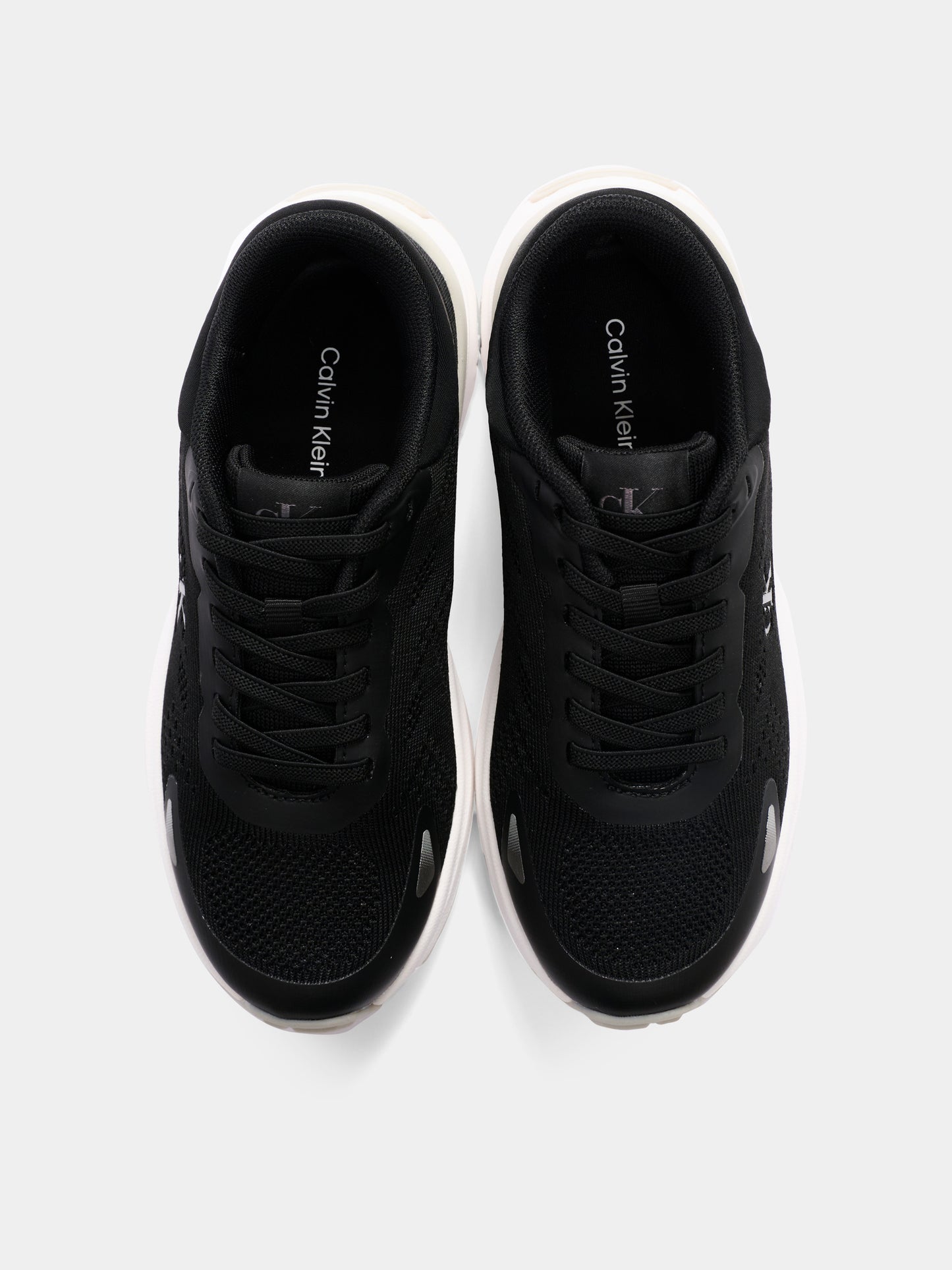 Sneakers nere per bambino con logo,Calvin Klein Kids,V3X9 83311 1903999