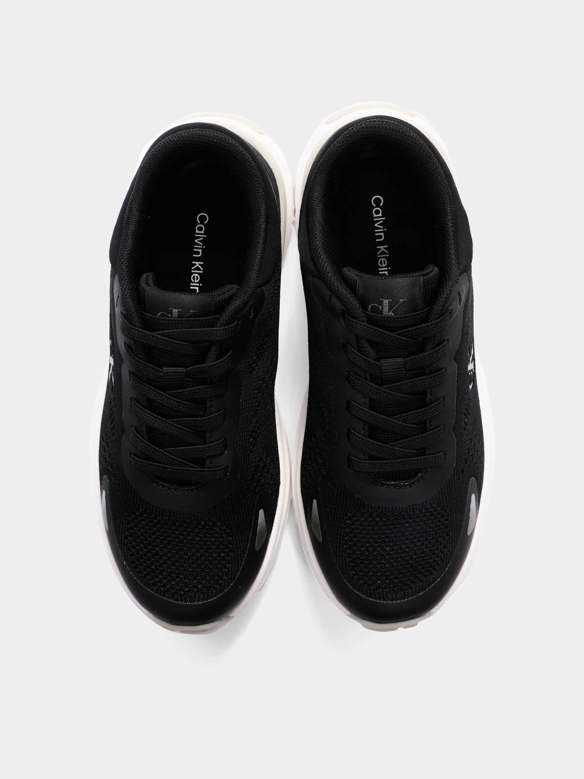 Sneakers nere per bambino con logo,Calvin Klein Kids,V3X9 83311 1903999