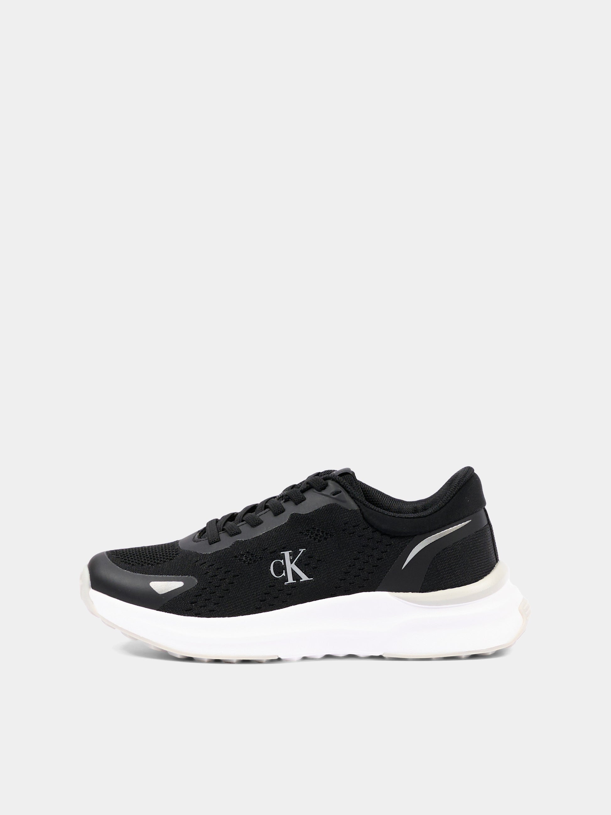 Sneakers nere per bambino con logo,Calvin Klein Kids,V3X9 83311 1903999