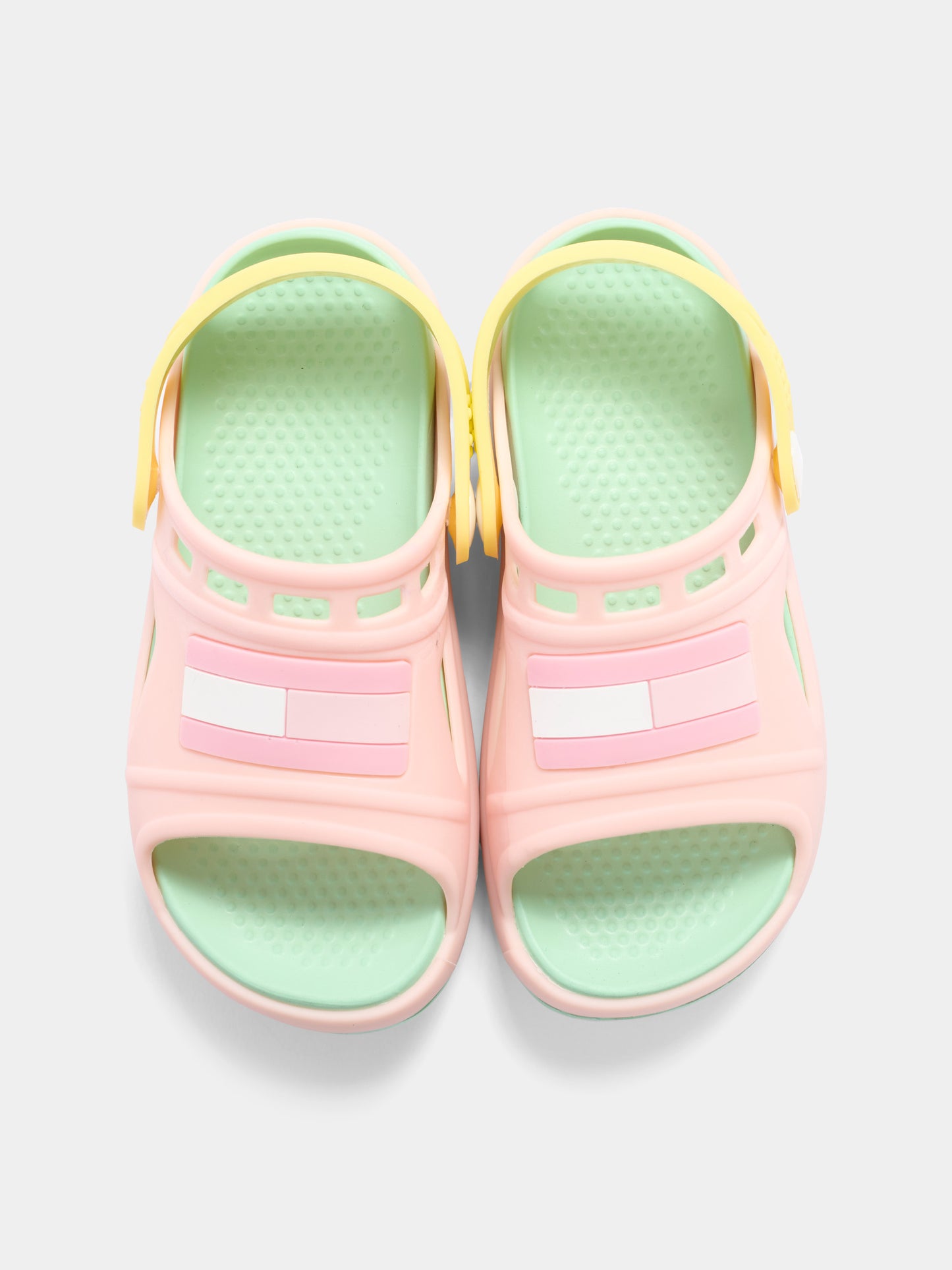 Sandali rosa per bambina con Tommy flag,Tommy Hilfiger Junior,T3AF 34319 0083X447