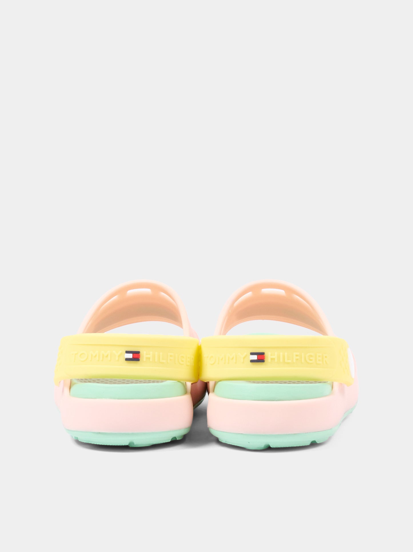 Sandali rosa per bambina con Tommy flag,Tommy Hilfiger Junior,T3AF 34319 0083X447