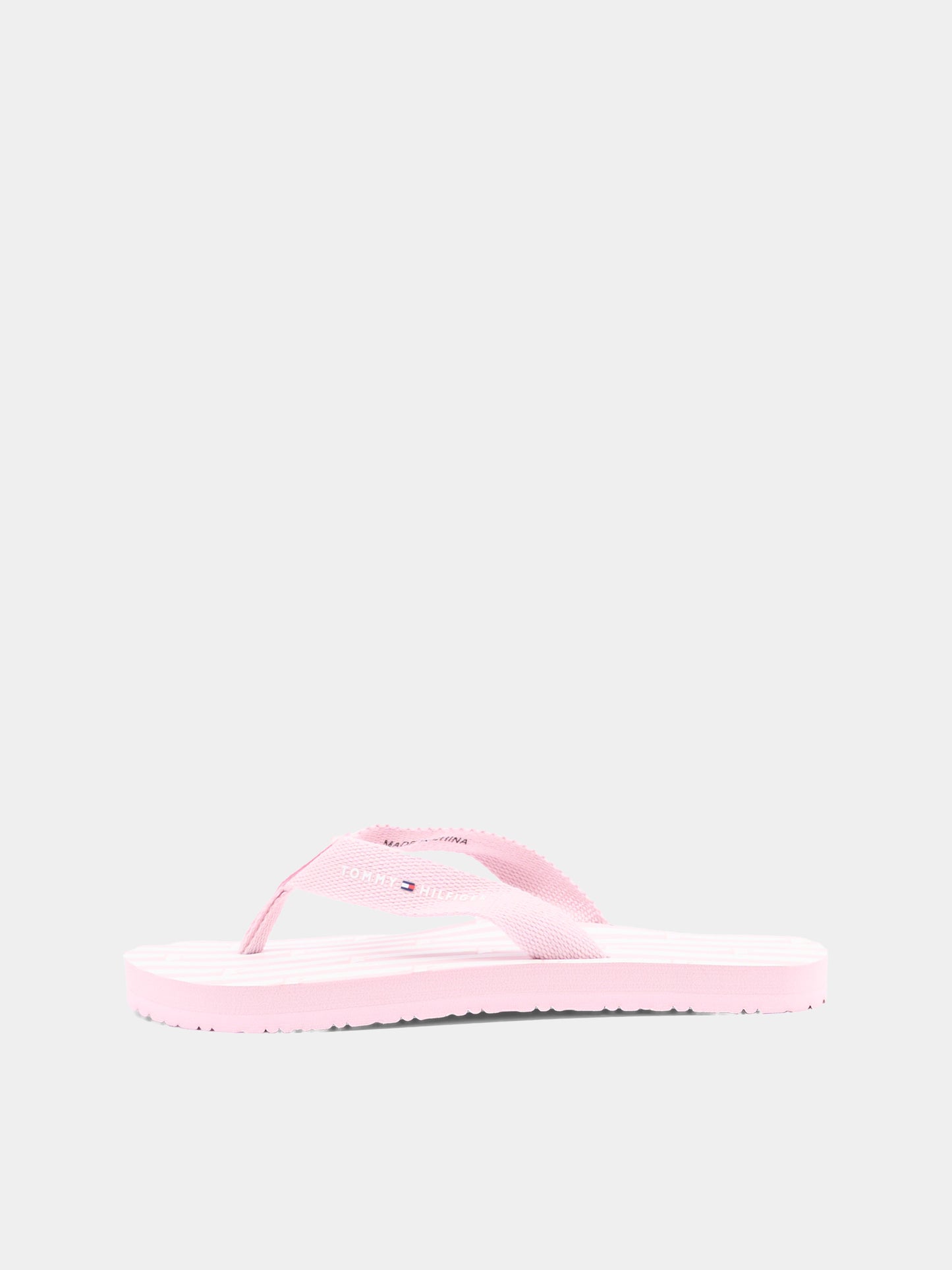 Infradito rosa per bambina con logo,Tommy Hilfiger Junior,T3A8 34326 0058302