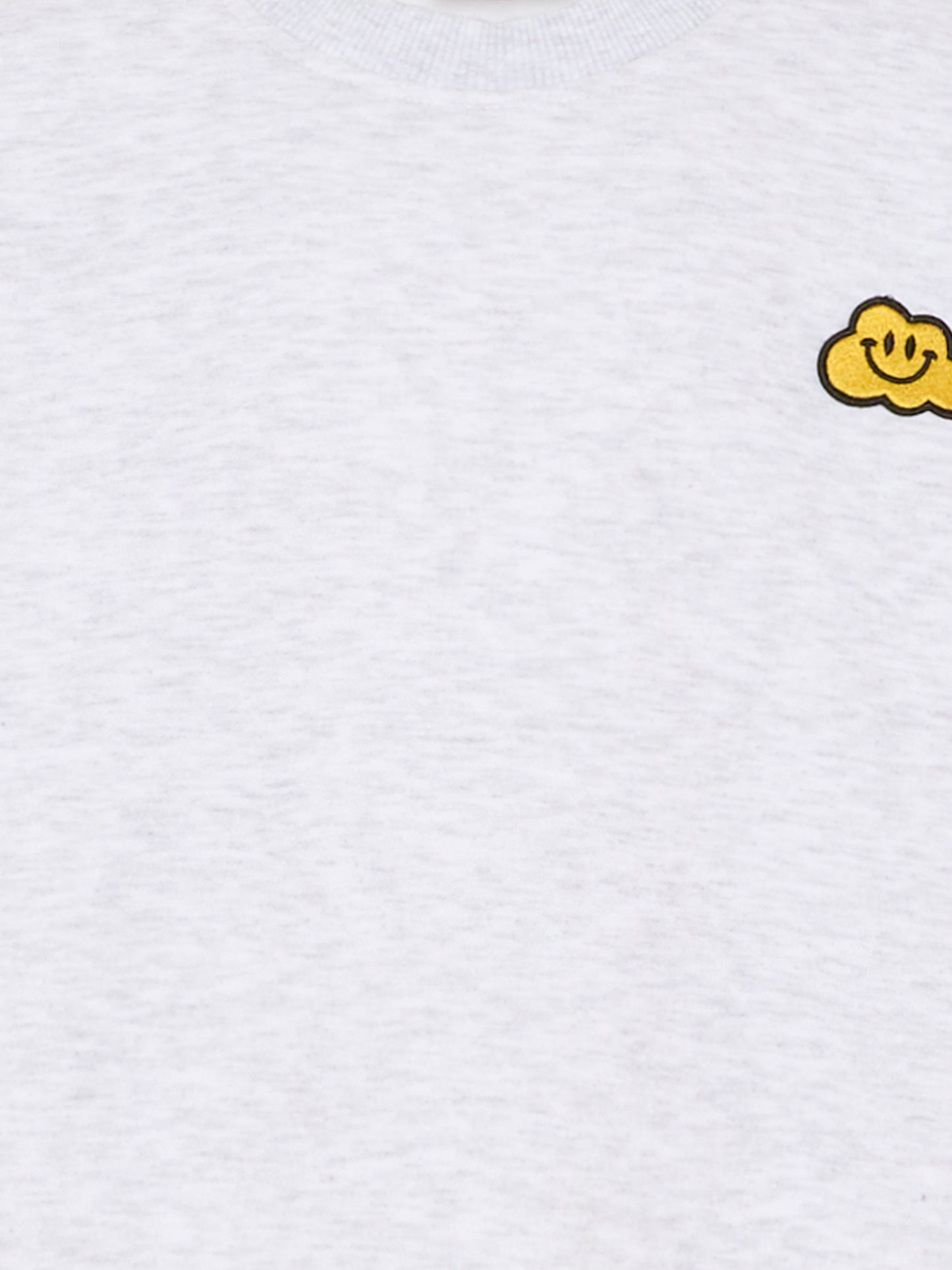 Felpa grigia per bambini con nuvola gialla,Ghayme,F5GAJUSW001 107