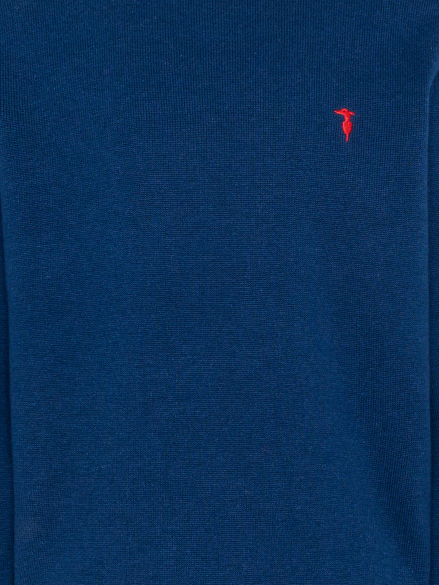 Maglione blu per bambino con levriero,Trussardi Junior,TBP26005MA BLUE ESTATE