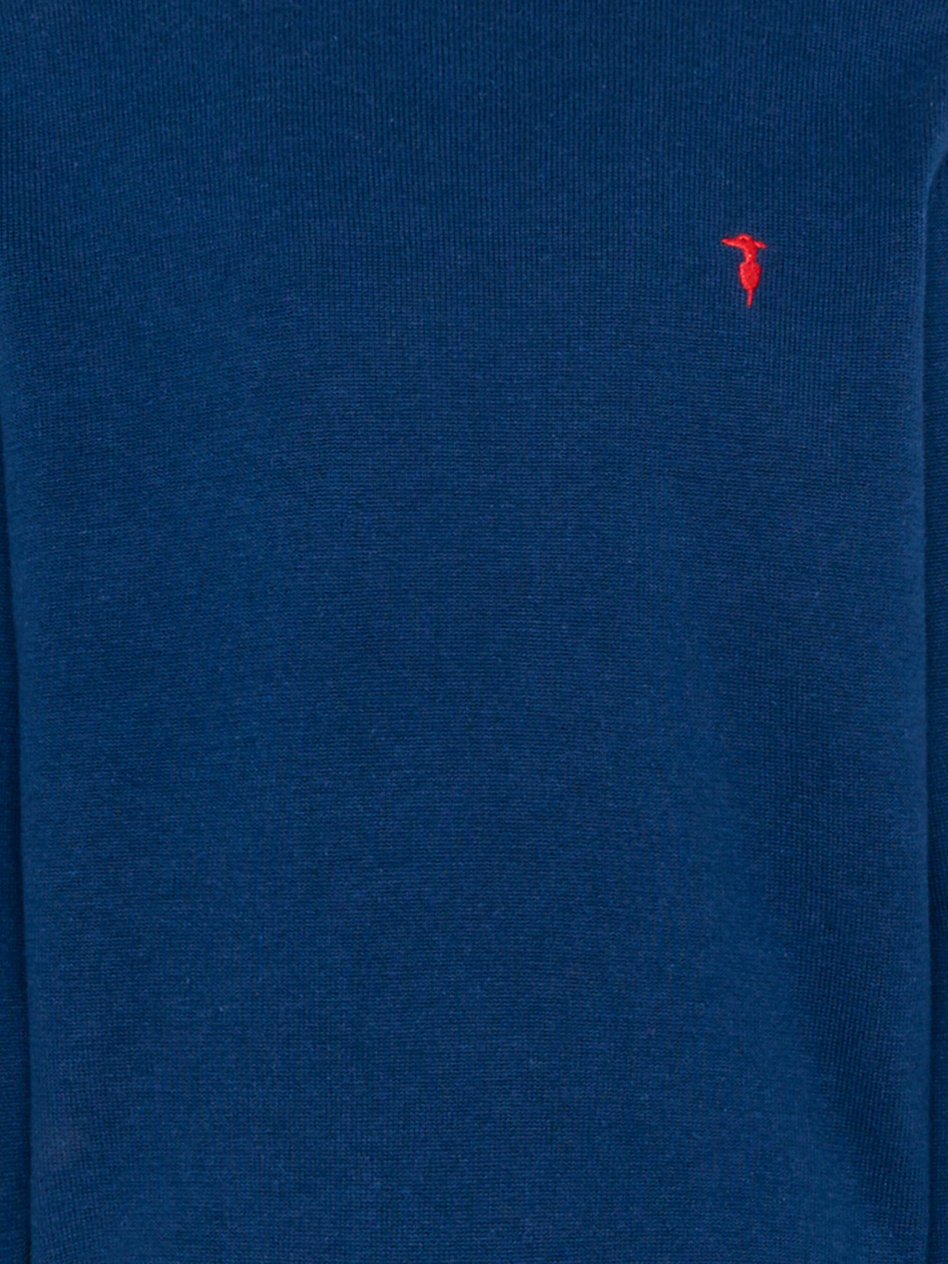 Maglione blu per bambino con levriero,Trussardi Junior,TBP26005MA BLUE ESTATE